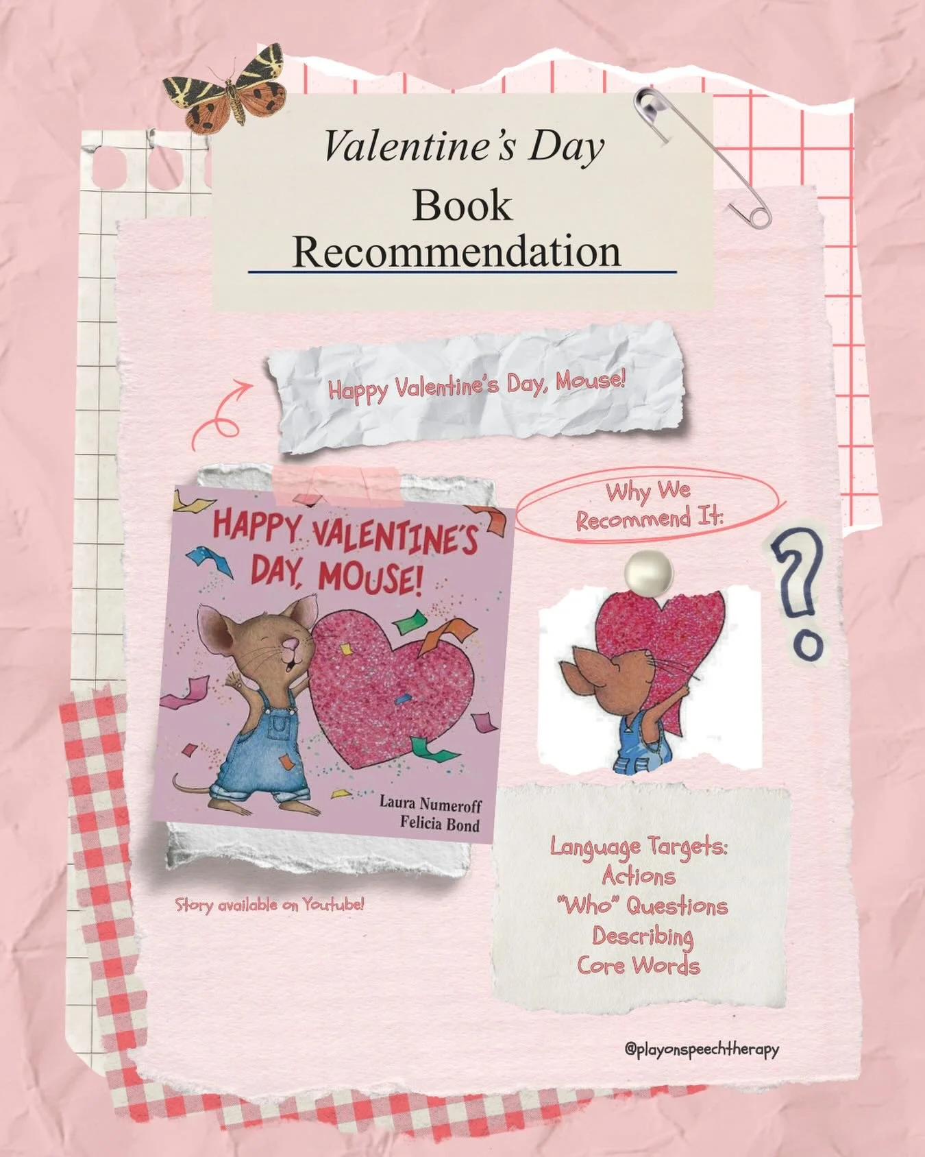 One of our favorite Valentine&rsquo;s Day books!
&bull;
&bull;
&bull;
#valentinesday #childrensbook #speechtherapy