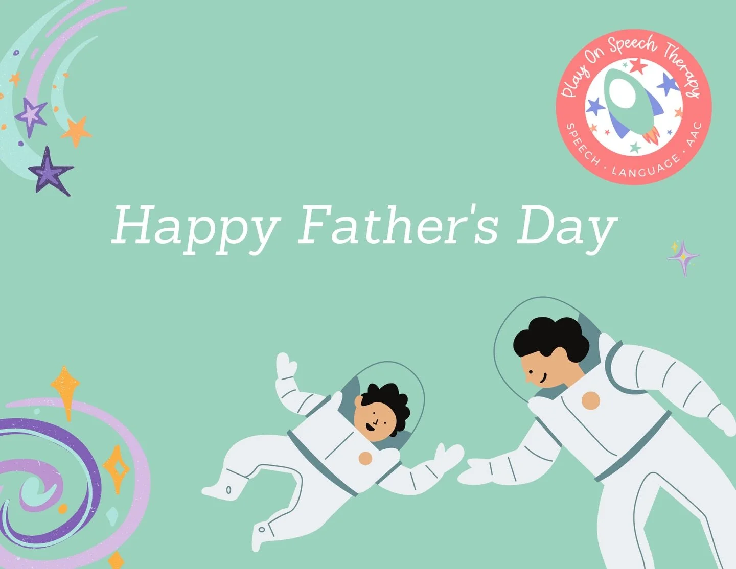 Happy Father&rsquo;s Day from Play On Speech Therapy! 

To all the amazing dads and father figures, thank you for your love, support, and the countless ways you help your children grow. Wishing you a wonderful day with your families! 💙🚀💫

#Fathers