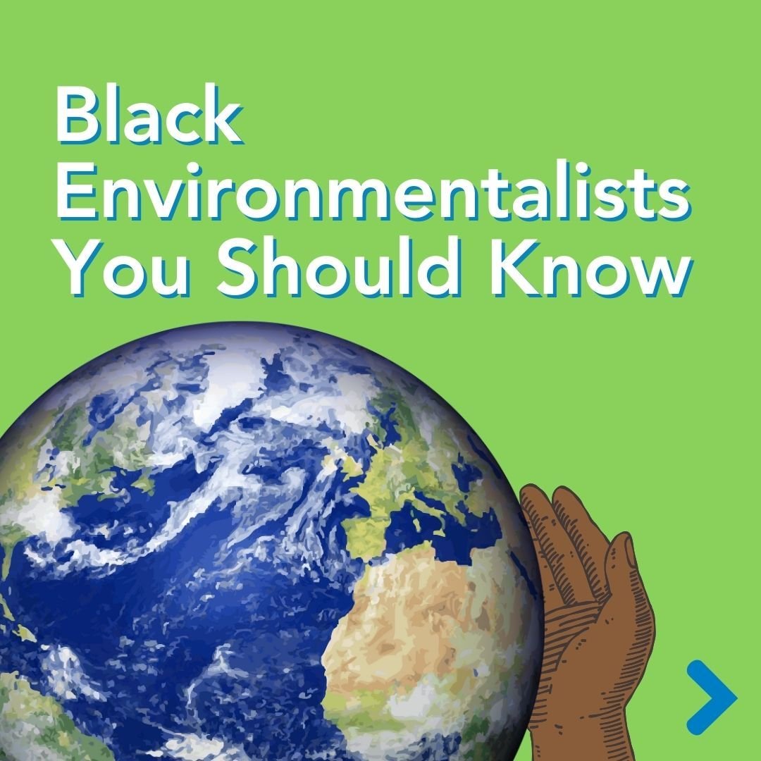 Happy Earth Day!

Today we celebrate our Earth and remind ourselves that environmental justice means justice for ALL communities. Many Black environmentalists are making great strides in fighting climate change and advocating for climate justice. 

@