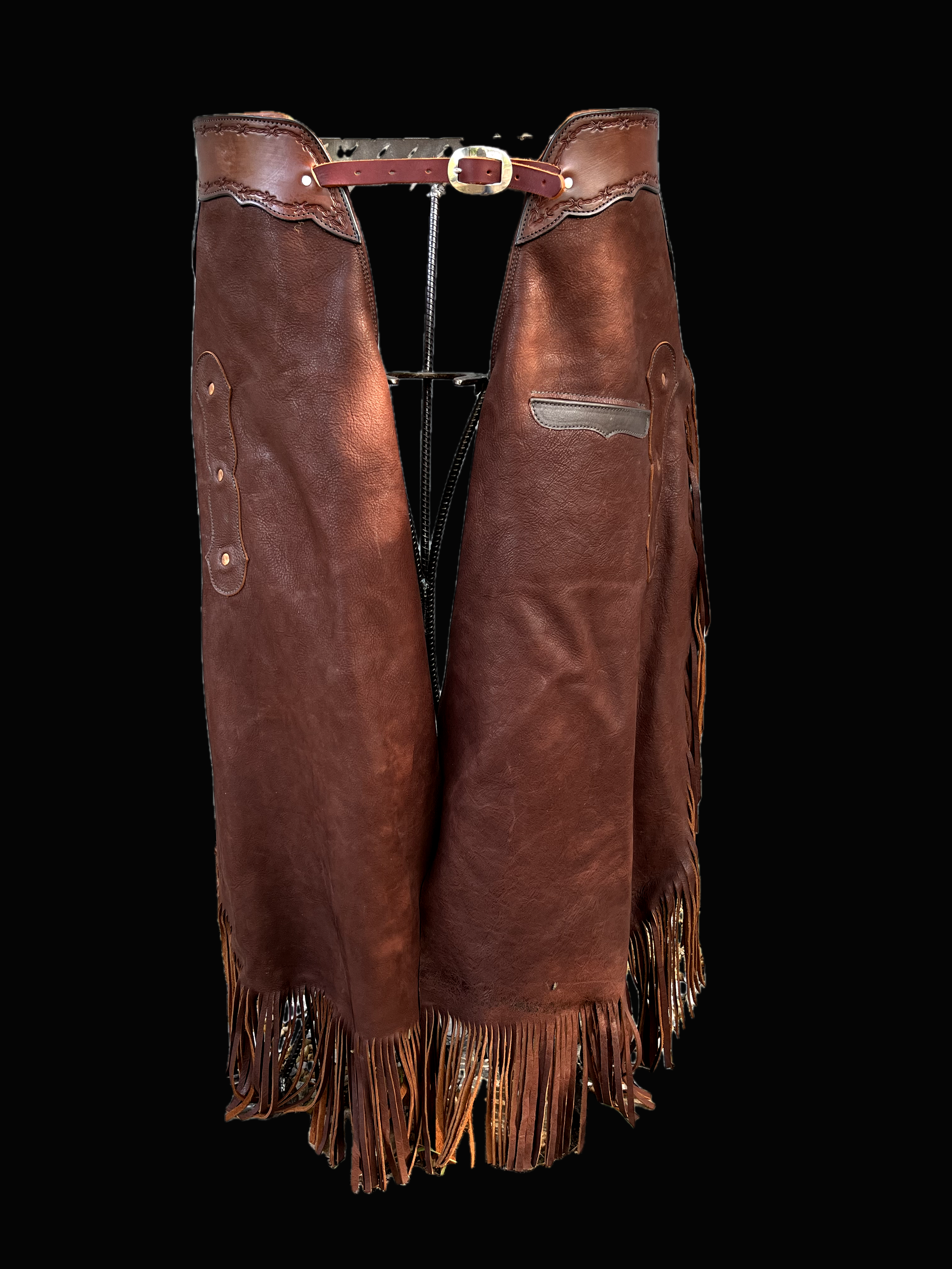 Rust Smooth Heavy Ranch Chinks
