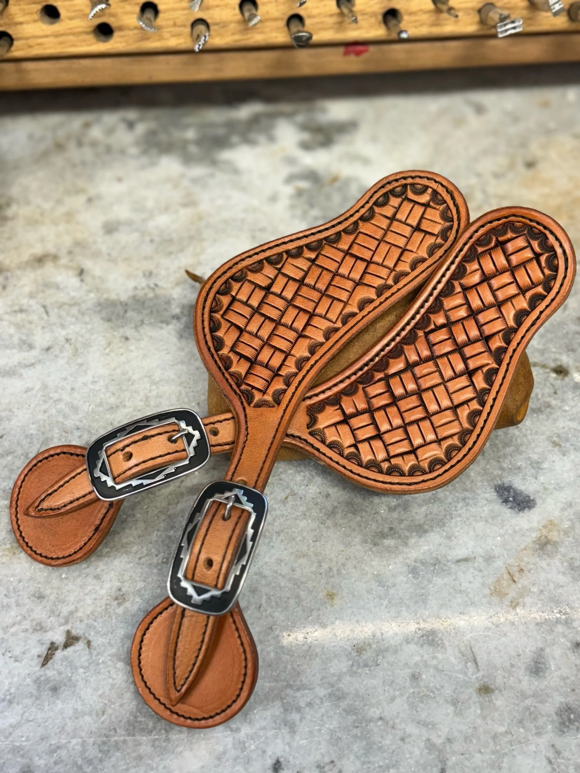 Spur Straps - Bib Style
