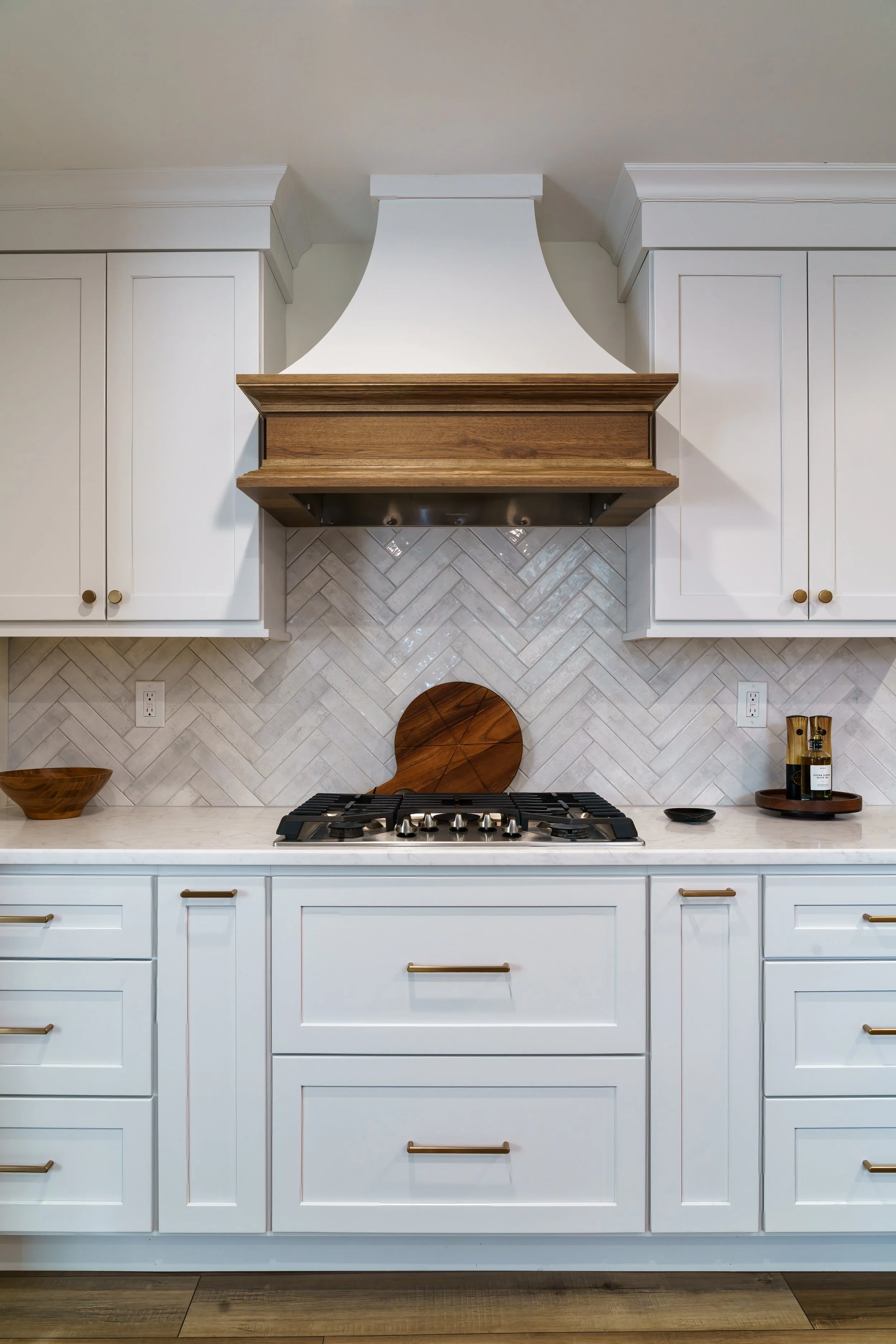 White Kitchen Remodel in Goshen, NY by Brattesani Designs project photo 7
