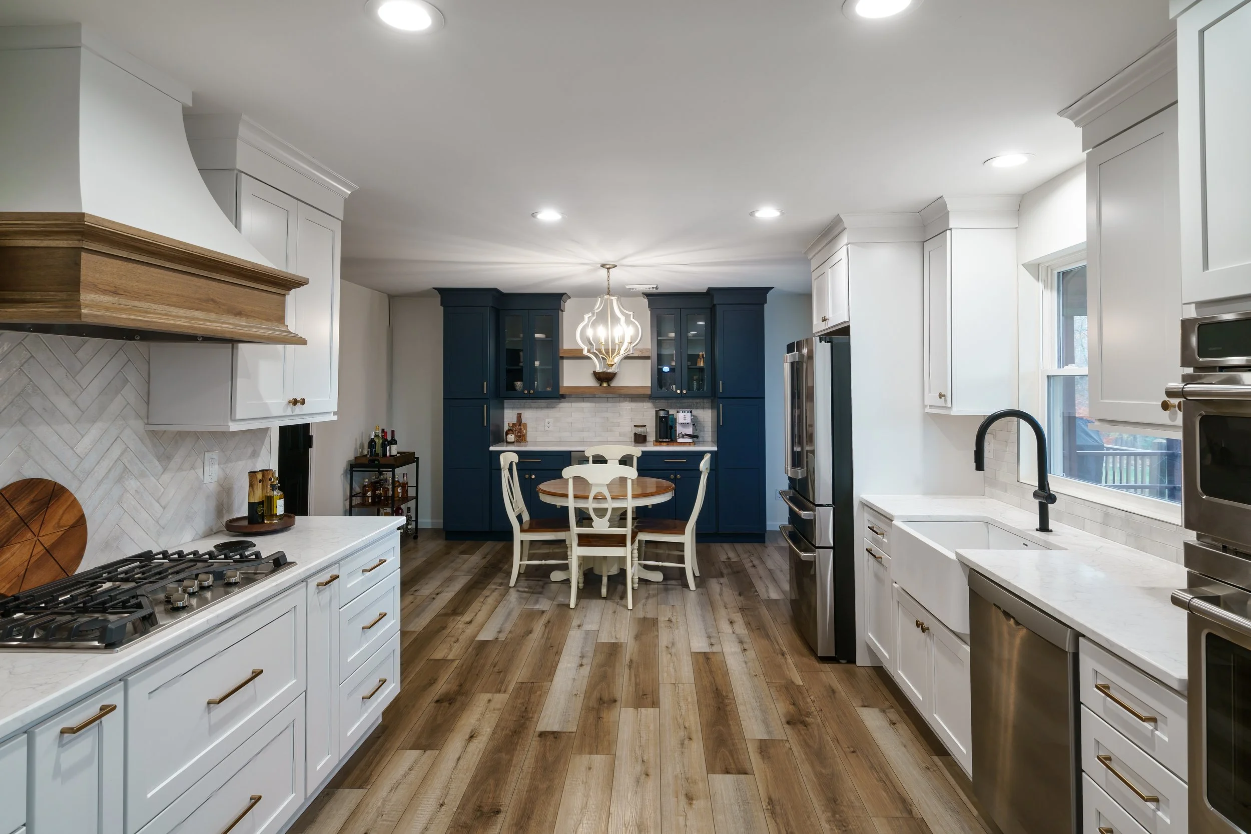 White Kitchen Remodel in Goshen, NY by Brattesani Designs project photo 14