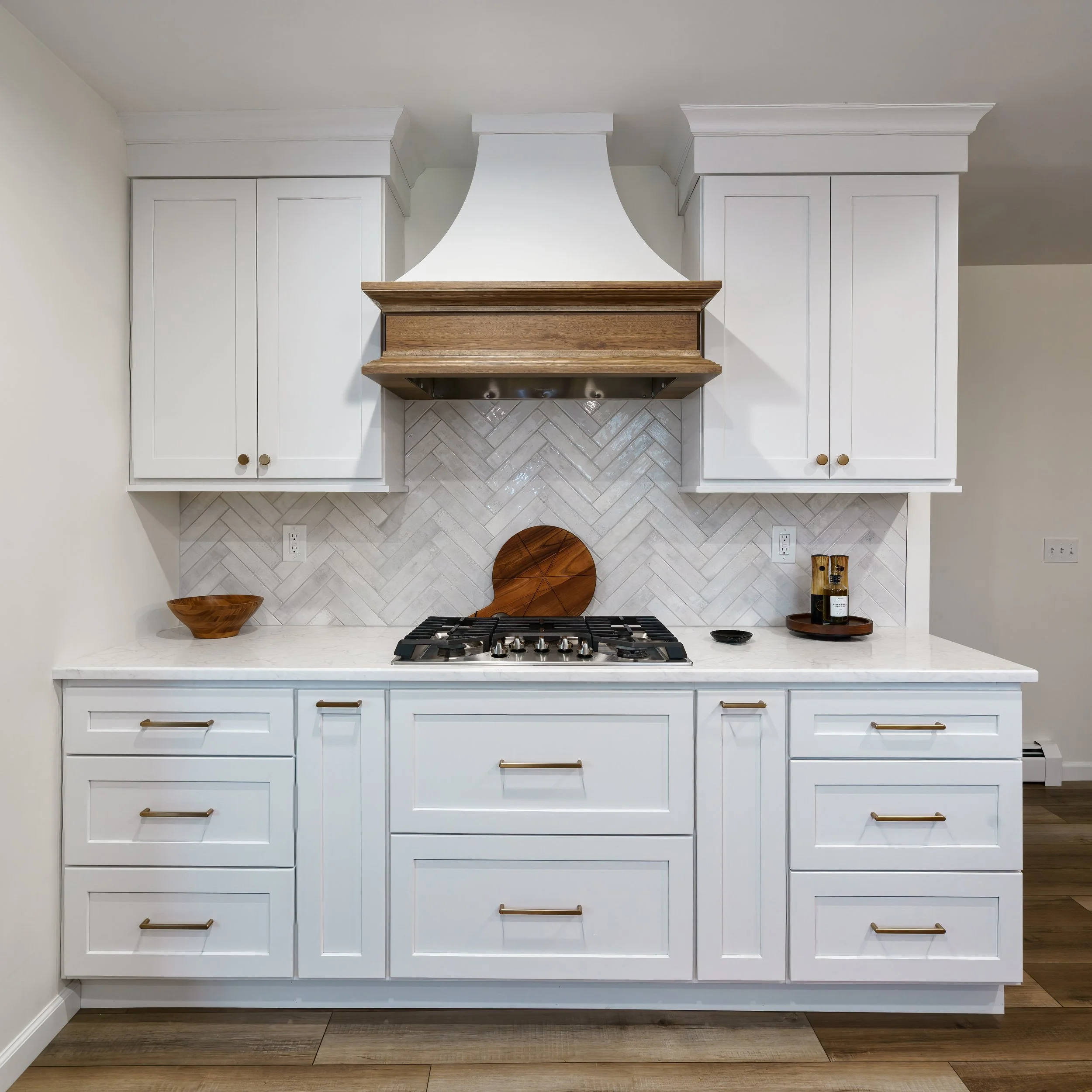 White Kitchen Remodel in Goshen, NY by Brattesani Designs project photo 3