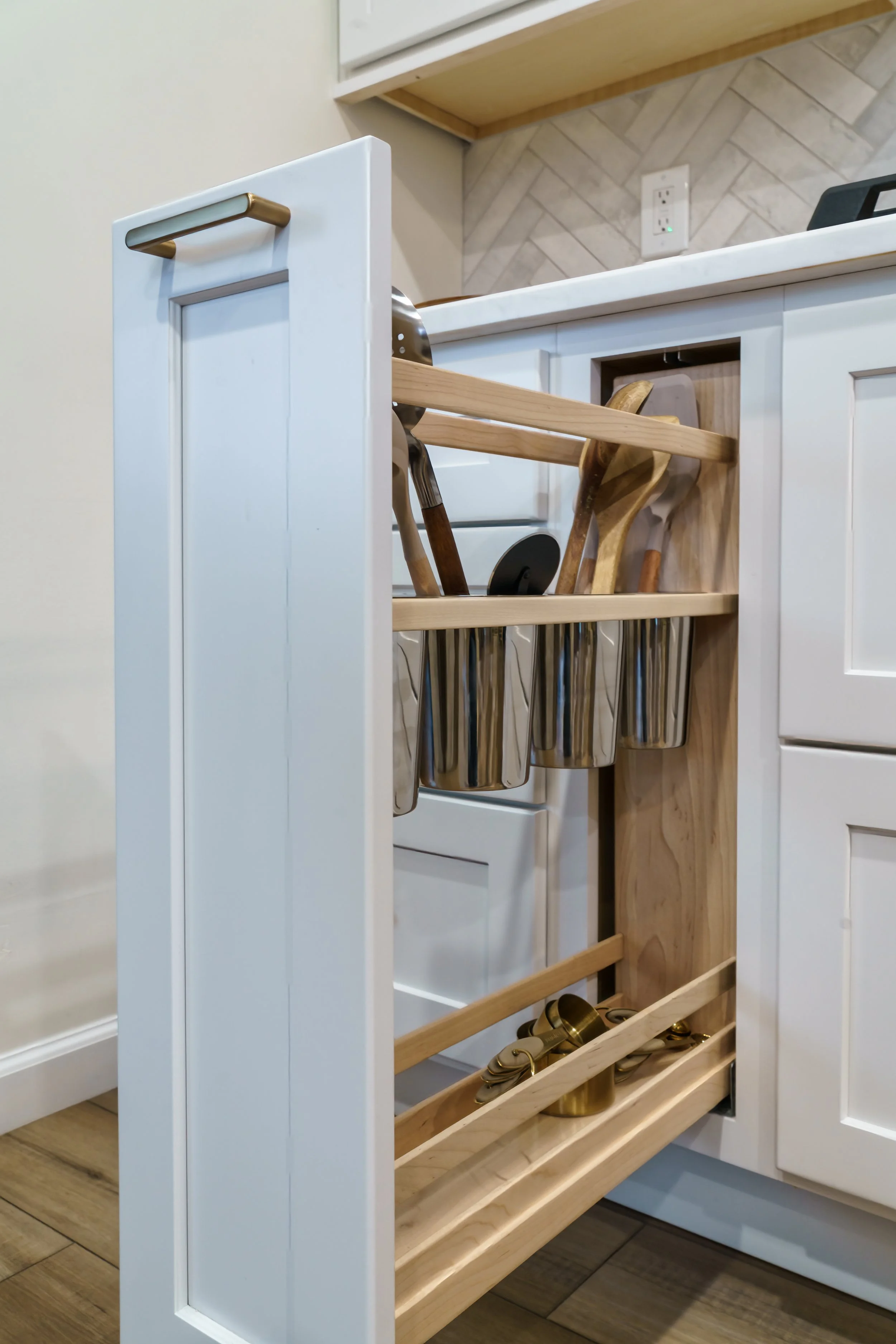 White Kitchen Remodel in Goshen, NY by Brattesani Designs project photo 10