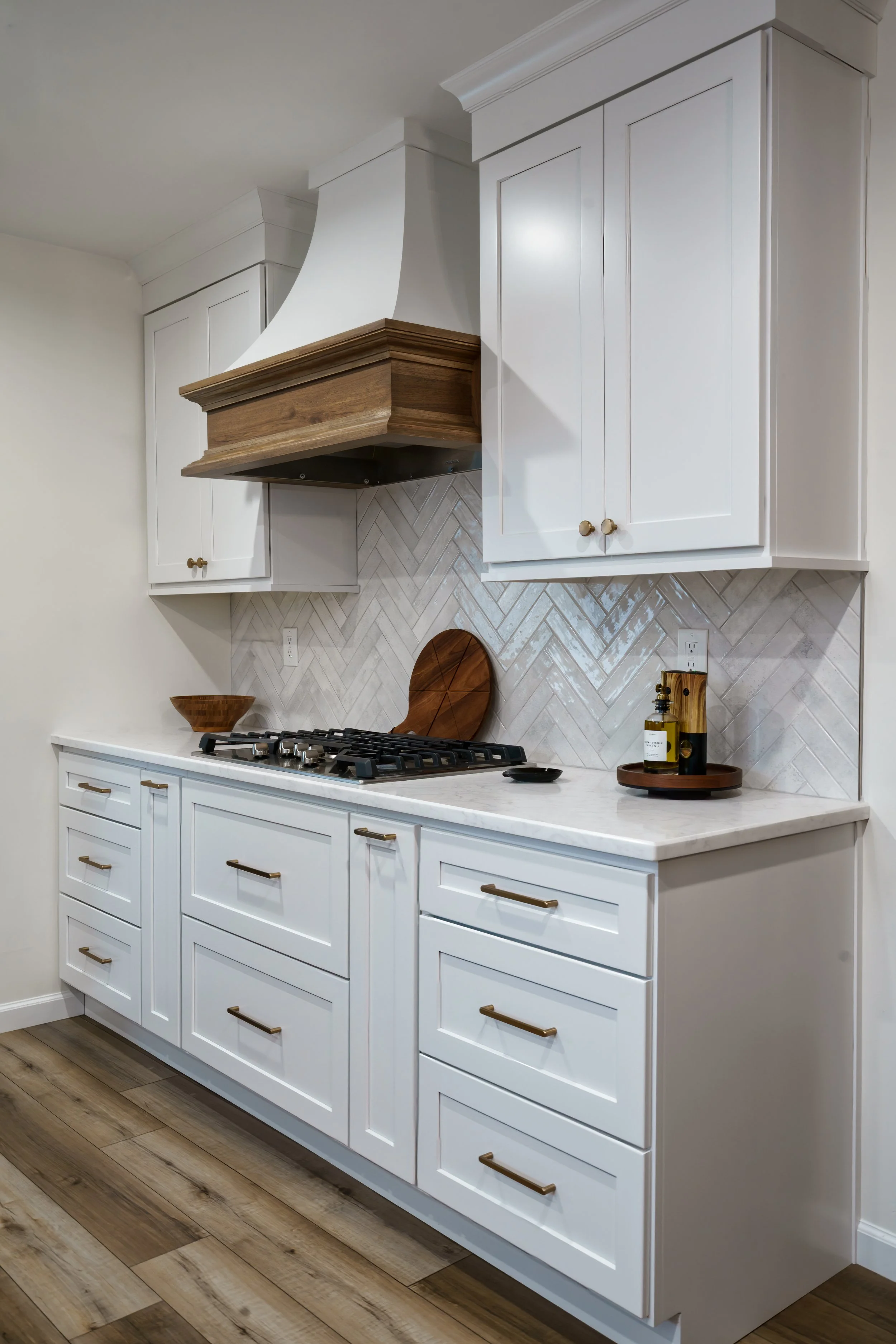 White Kitchen Remodel in Goshen, NY by Brattesani Designs project photo 13