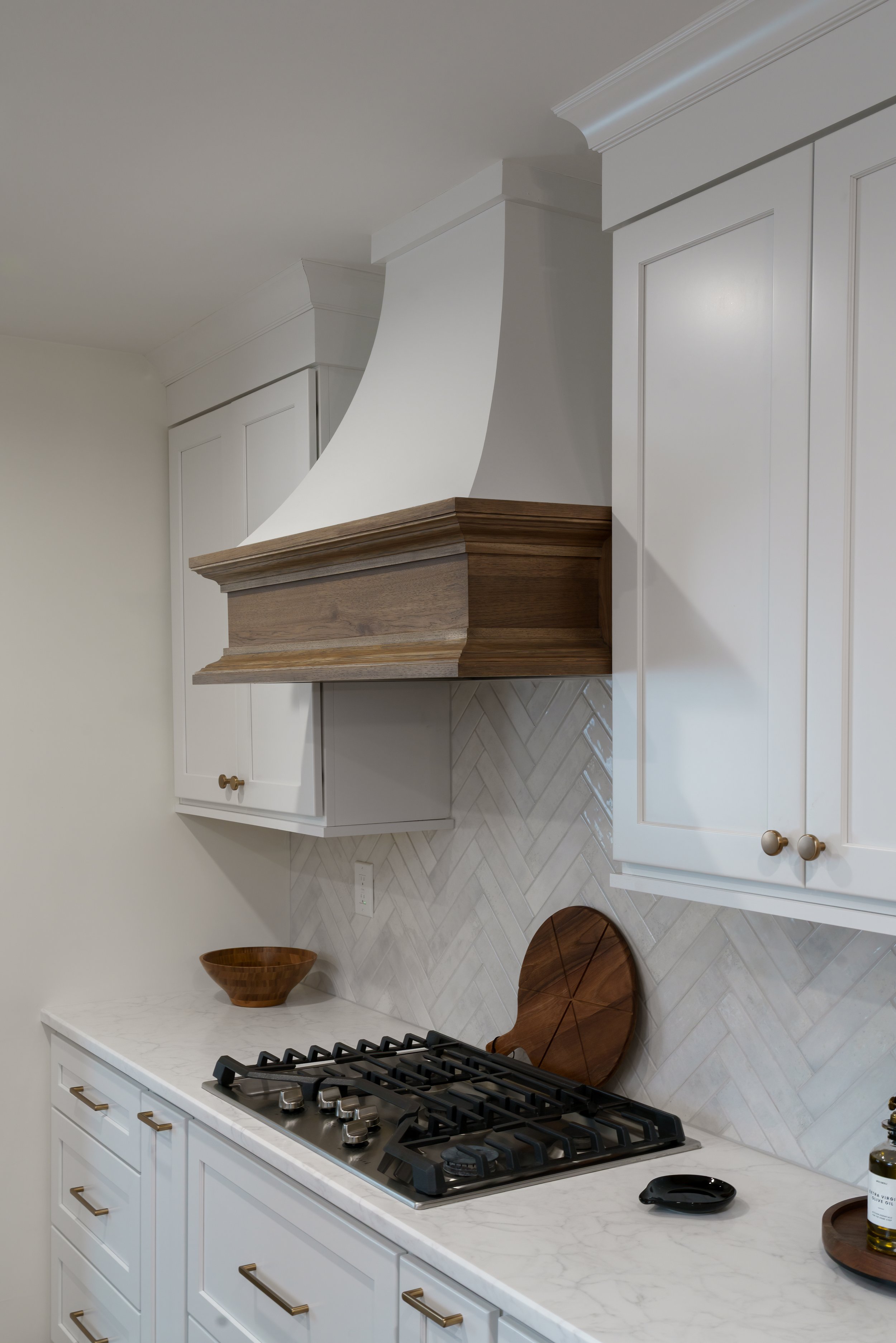 White Kitchen Remodel in Goshen, NY by Brattesani Designs project photo 4