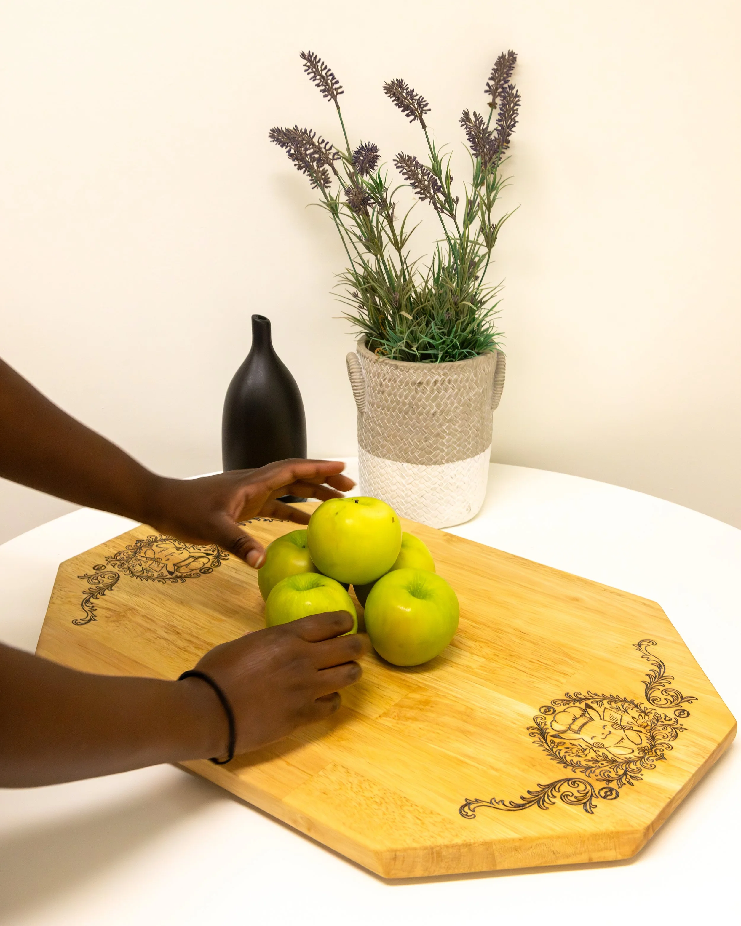 Hiding in Plain Sight: Laser Engraving Pop Culture into cutting boards