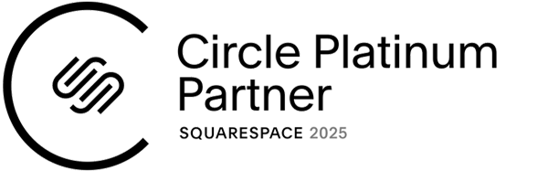 The Squarespace Circle Platinum Partner badge,