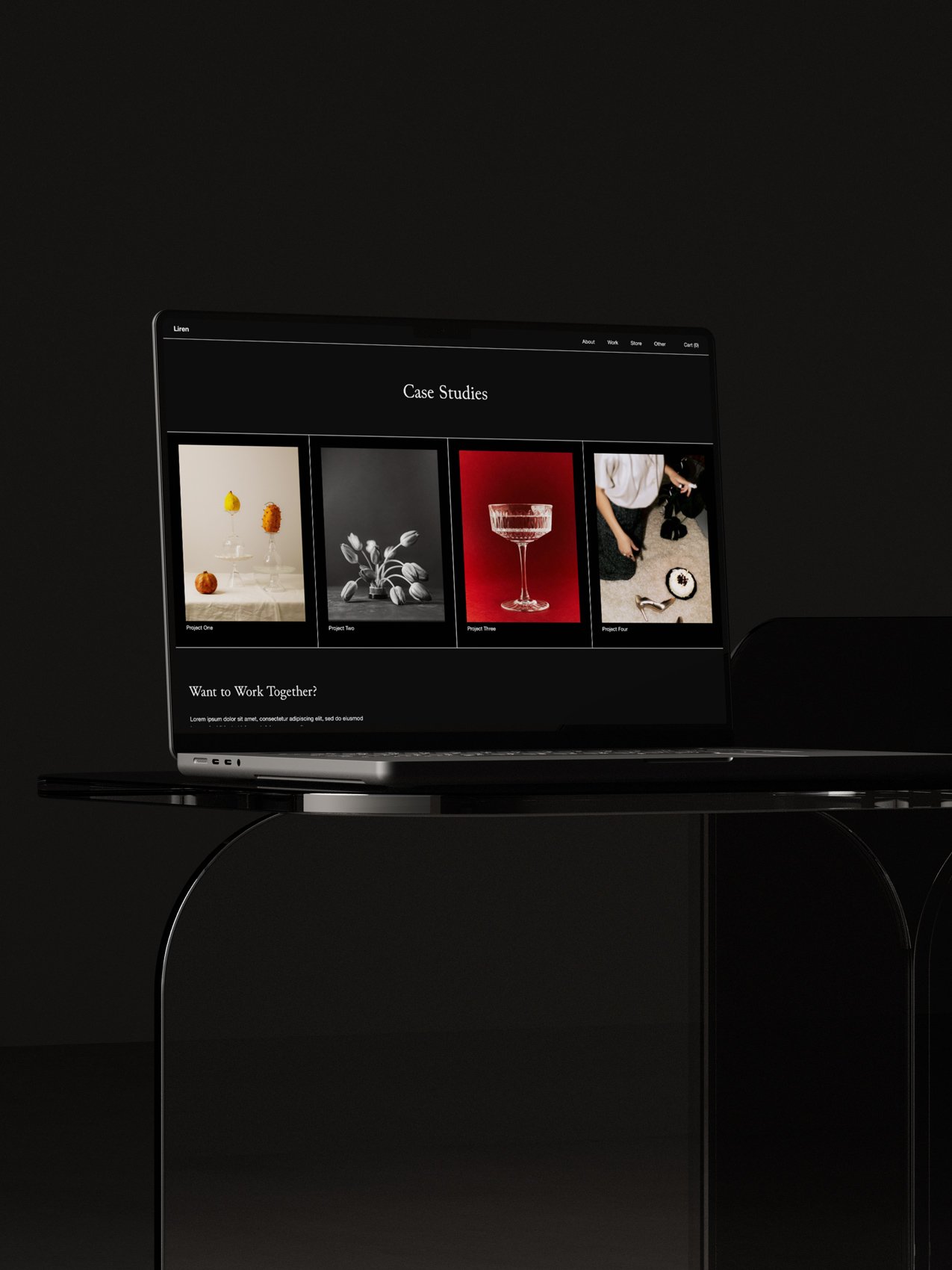 A neatly wrapped workbook titled “Overwhelm to Order” lies on layered sheets against a black background.