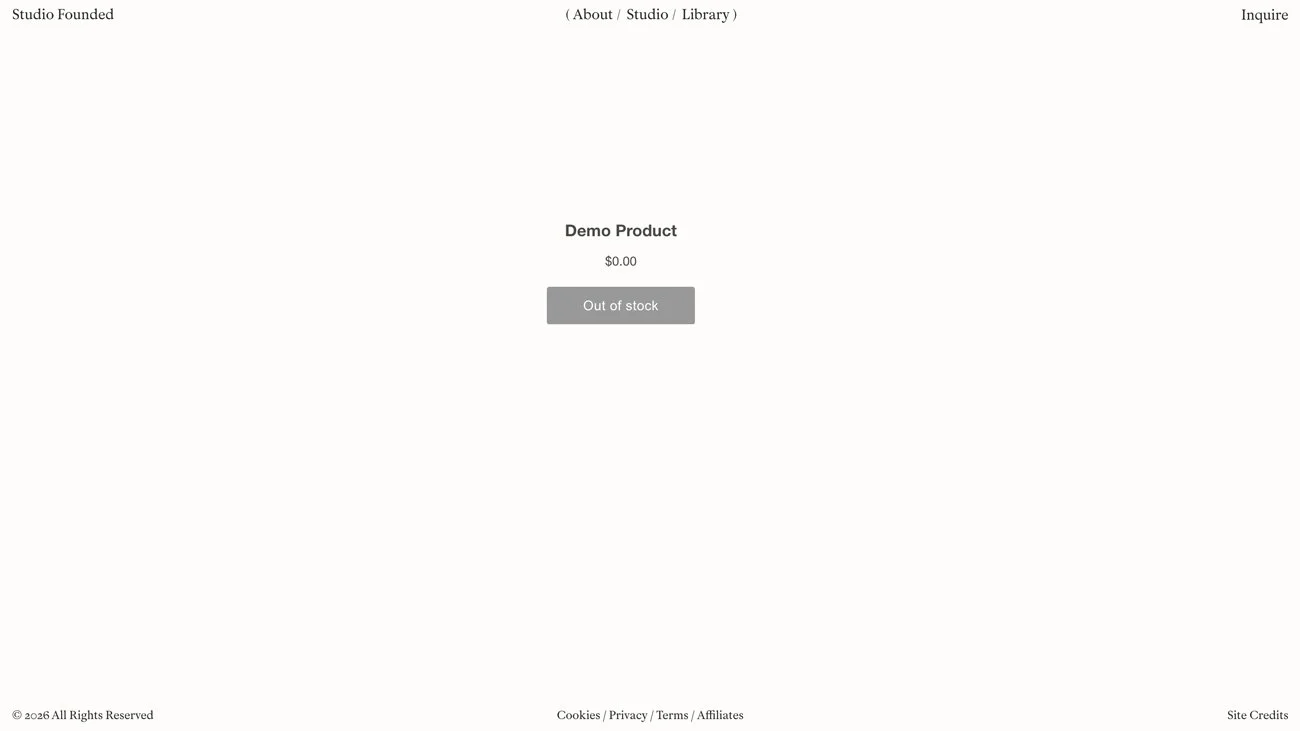 The Shopify Buy Button in Squarespace.