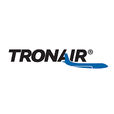 Tronair logo with stylized airplane graphic