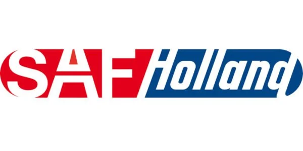 SAF-Holland logo in red and blue