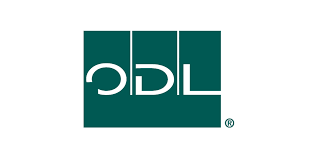 ODL logo with green background and white text