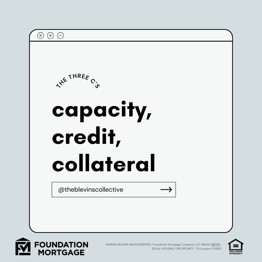 Mastering the Three C's of financial fitness: Capacity, Credit, and Collateral. 📊💳💰 Understanding these pillars unlocks the door to your financial freedom. 

#FinancialFitness #ThreeCs #Empowerment
