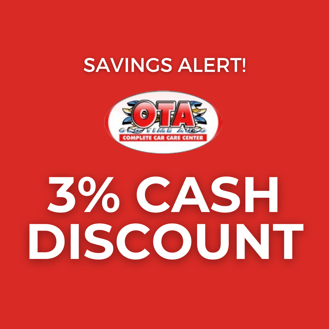 Discounts & Coupons — OTA Car Care Center Lanoka Harbor NJ