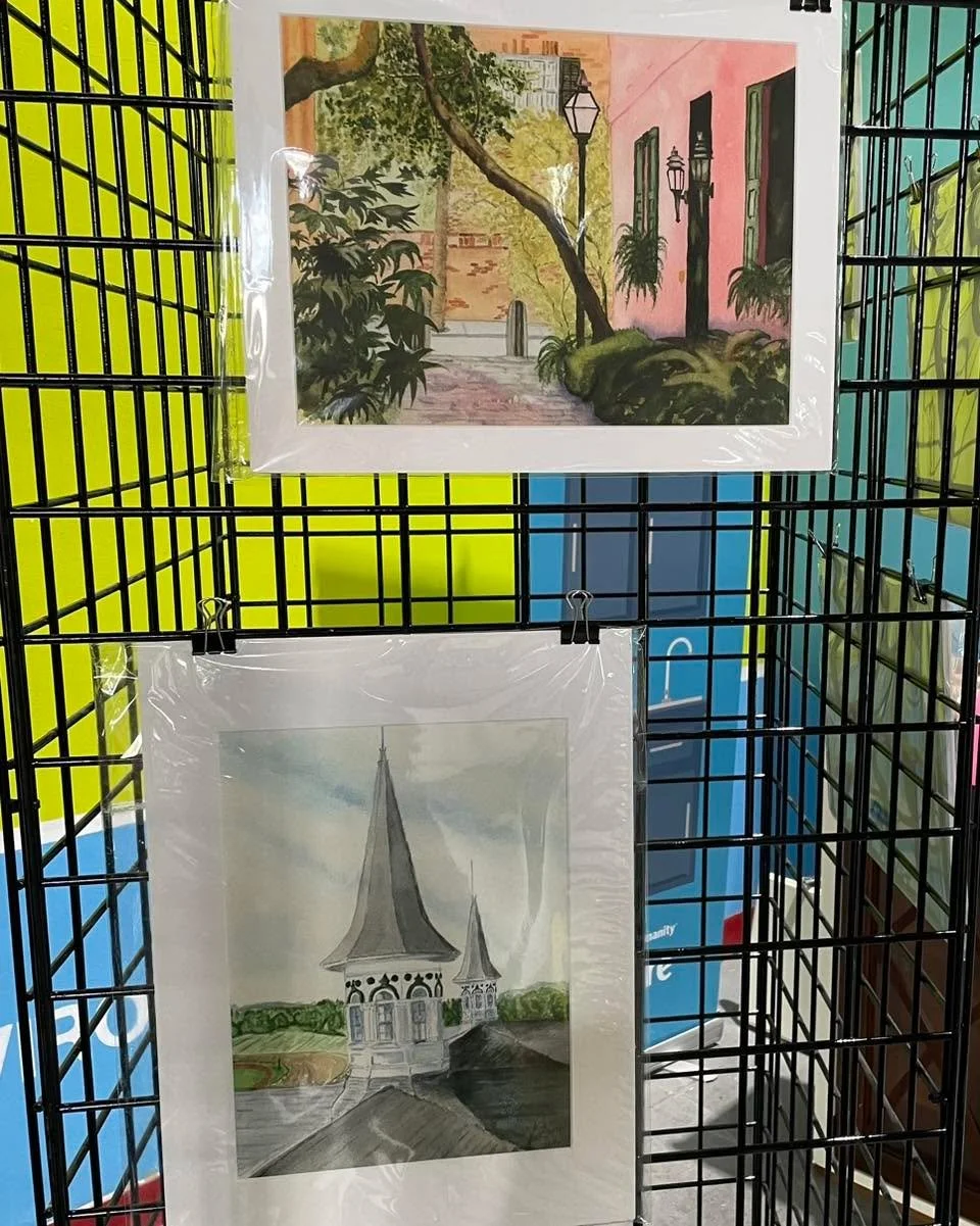 Now featuring local artists at your favorite ReStore! These gicl&eacute;e prints are from local artist John Besser. We have just a few now but we will have some original watercolors and another artist&rsquo;s work soon. These are for sale with a port