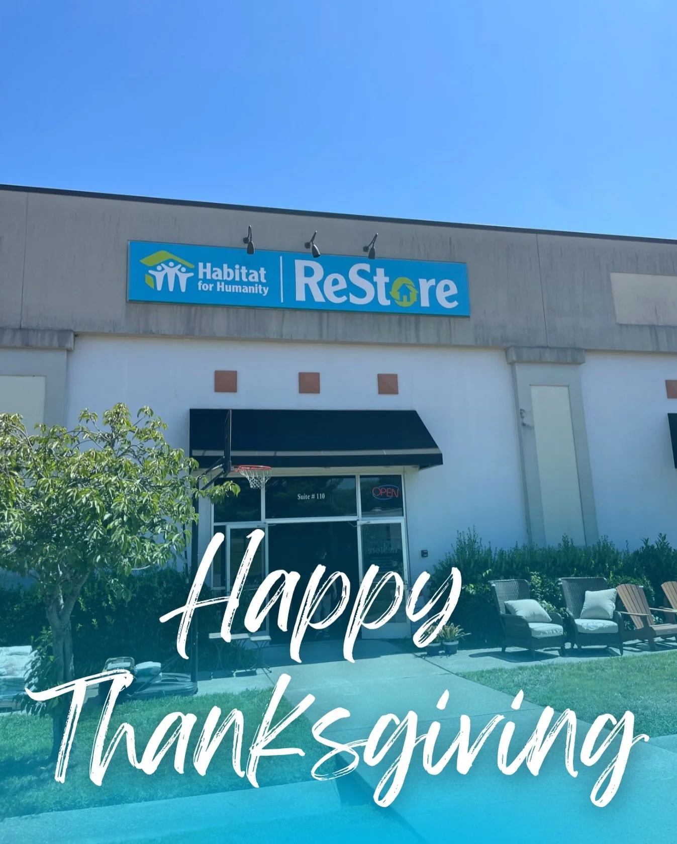 From our Habitat family to yours- Happy Thanksgiving! 💙