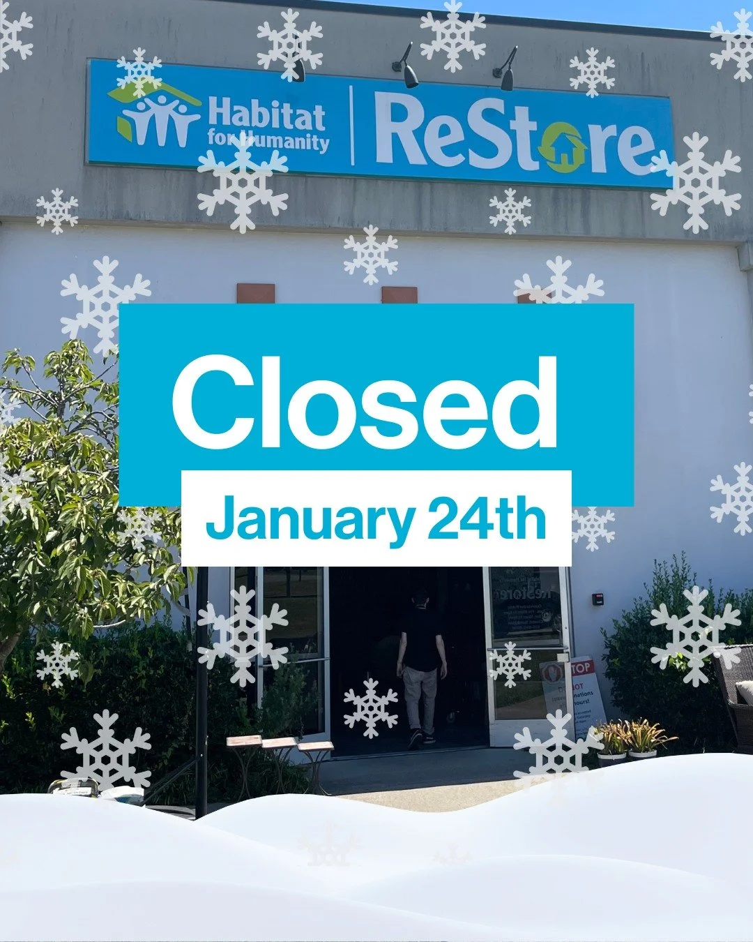 ❄️ Winter weather update: Our store will be closed for the weekend starting on 1/24.

We hope everyone stays safe and warm!