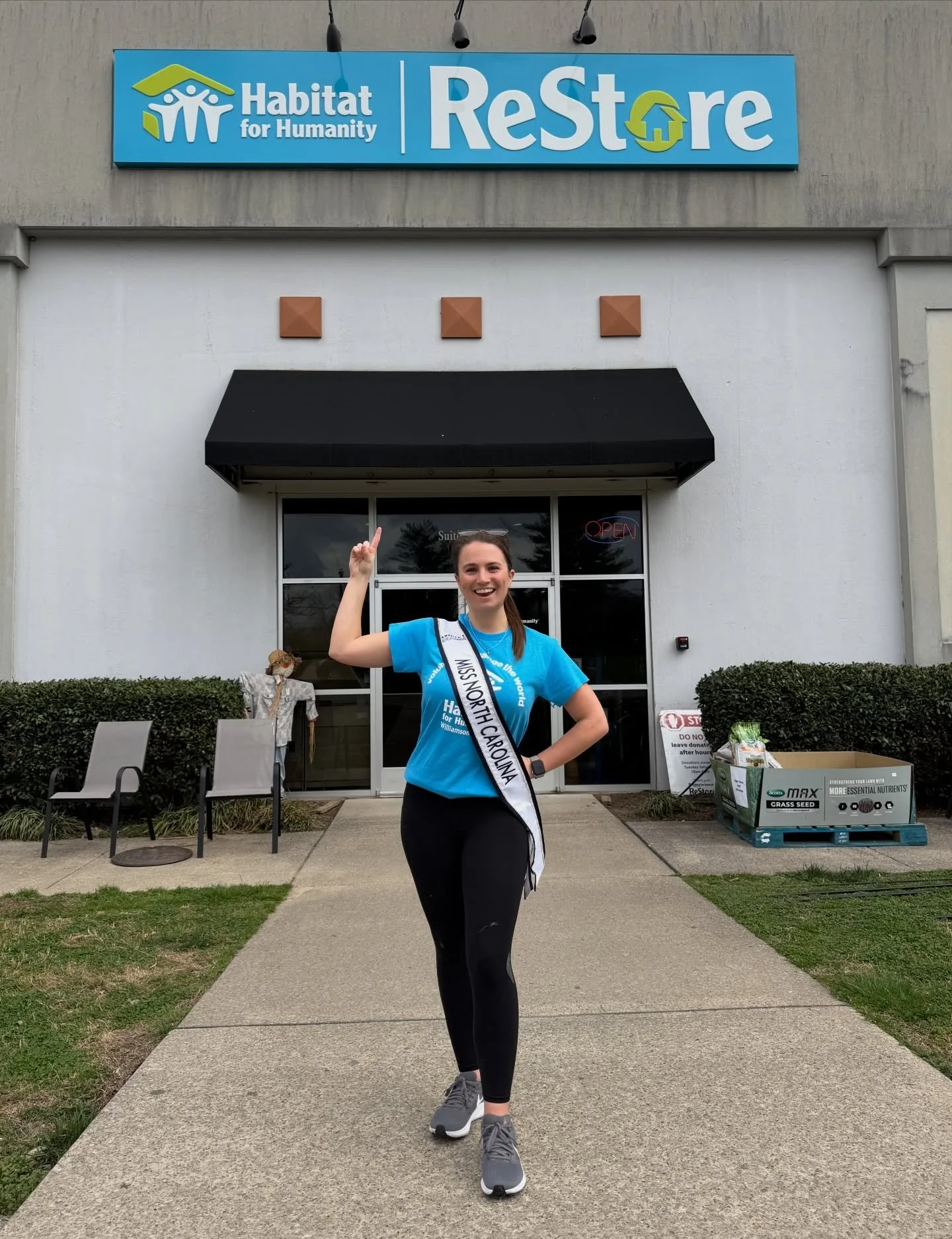 Big thanks to America&rsquo;s Miss Ideal North Carolina, Ellie, for spending her weekend volunteering at our ReStore! 🤩

@idealmissnc helped organize and deep clean our sales floor, leaving the space looking amazing for our shoppers.

This isn&rsquo