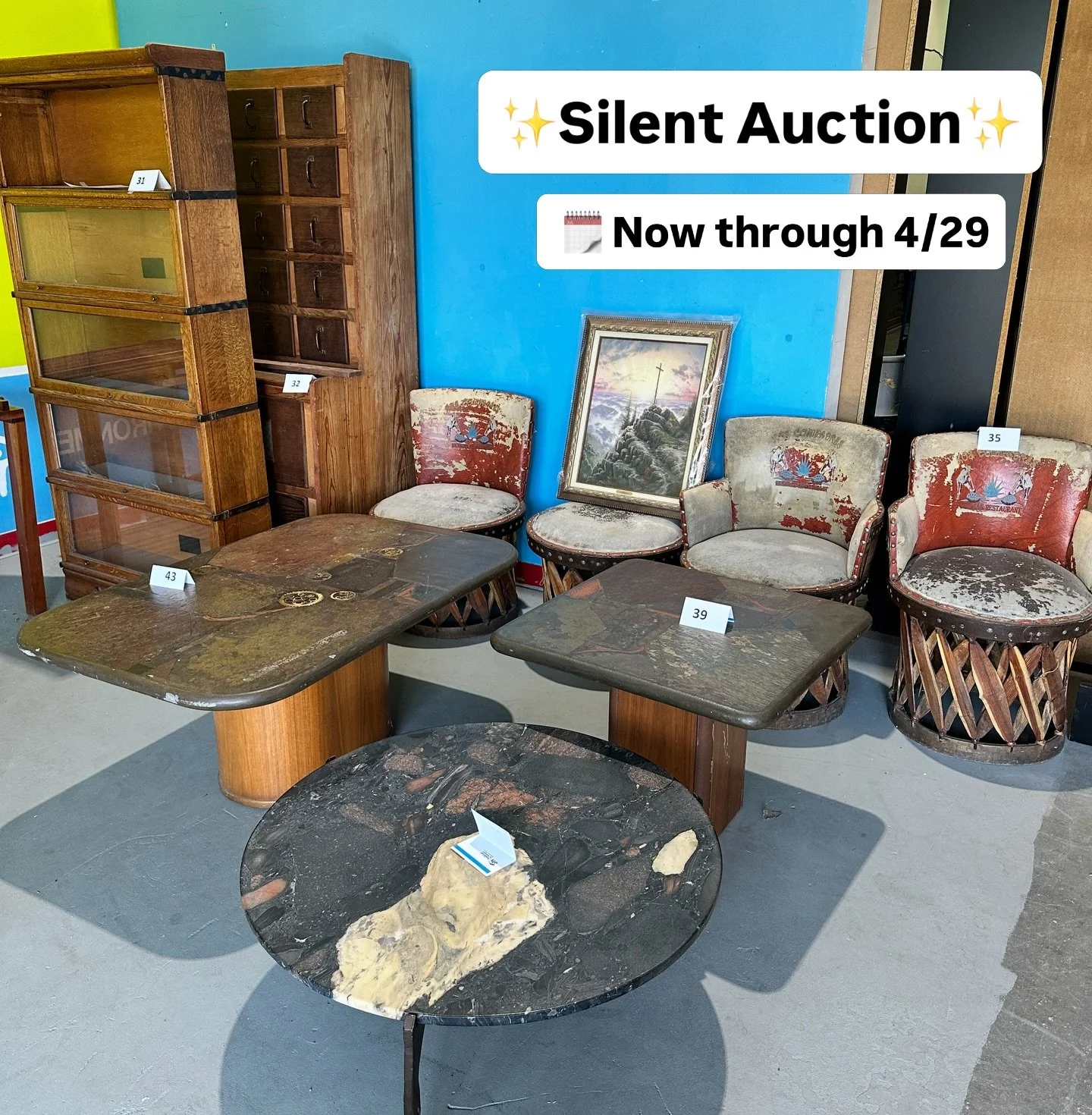 Ready, set, BID! 📣

We have some high-end pieces, donated by @southalltn, that we are opening up for bidding in our in-store silent auction! 

Rules:
&bull; Sign up at the register to get your bidder number.
&bull; Bid increments are $5.
&bull; You 