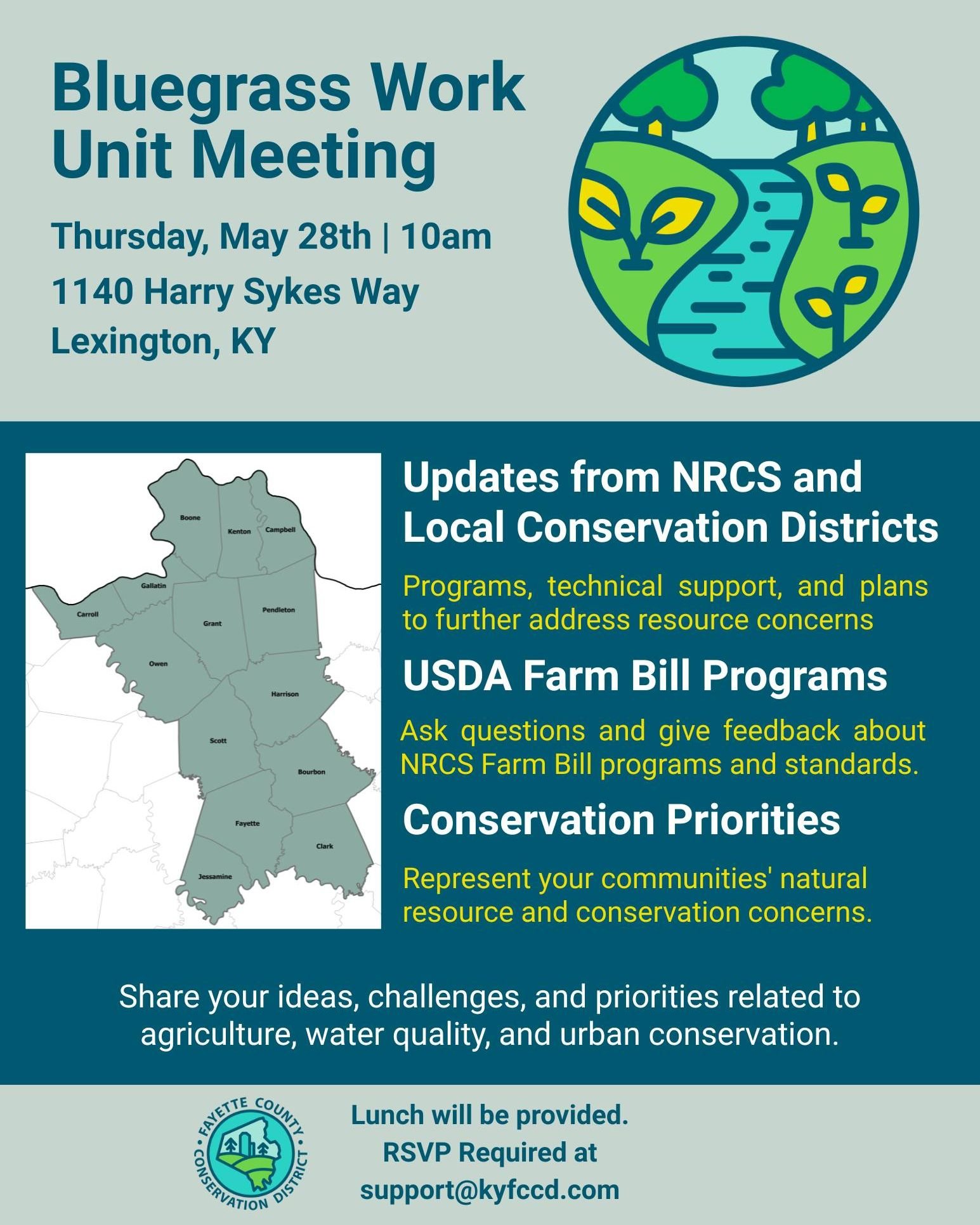 Bluegrass Work Unit Meeting