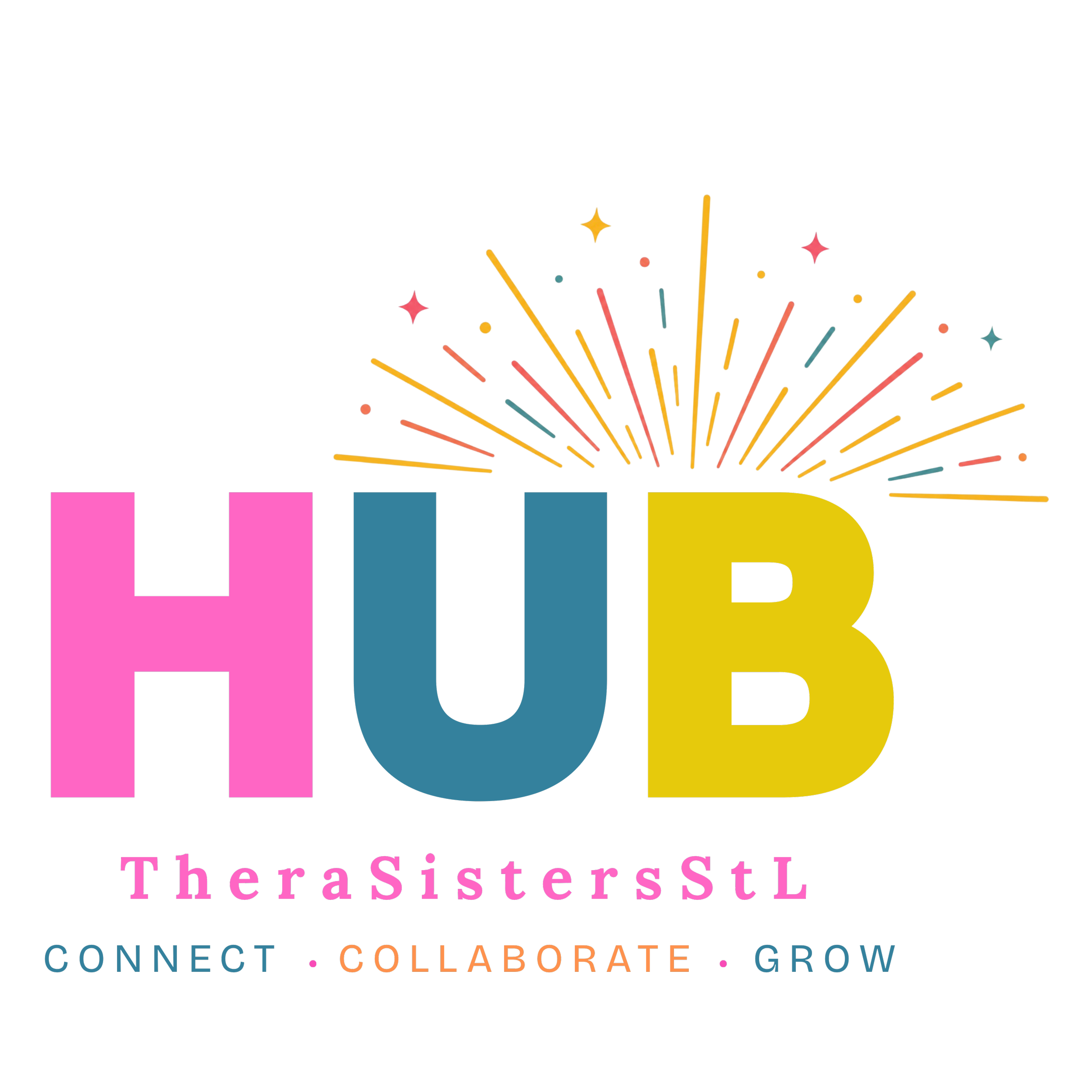 TheraSistersStL the Hub logo