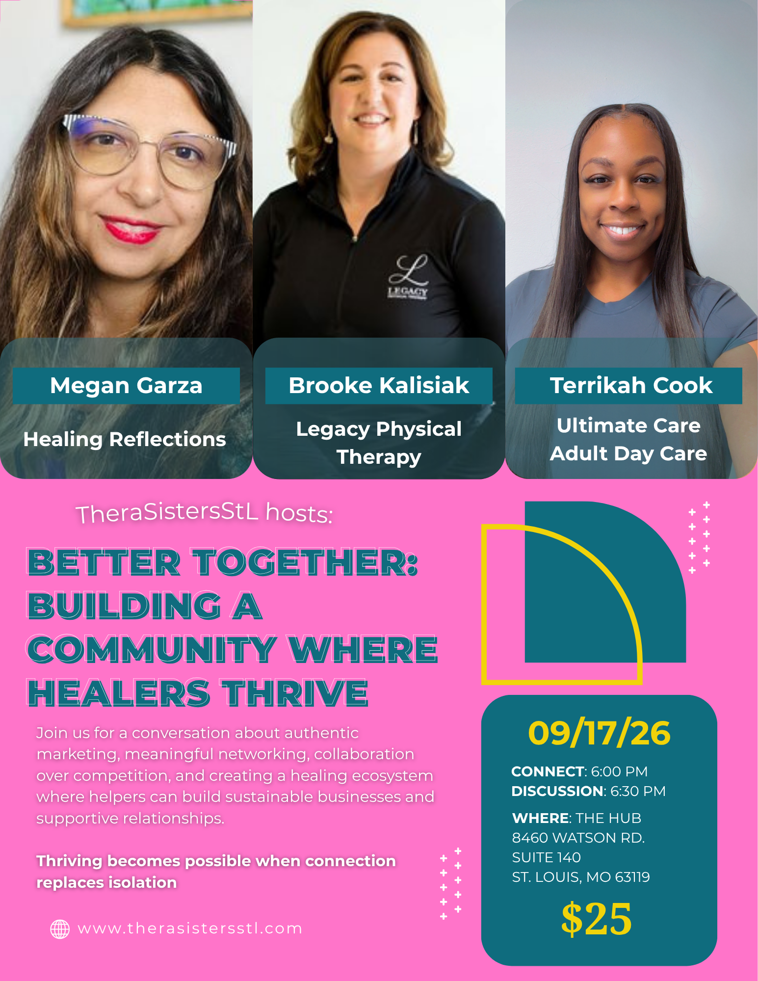 Better Together: Building a Community Where Healers Thrive, A Panel discussion