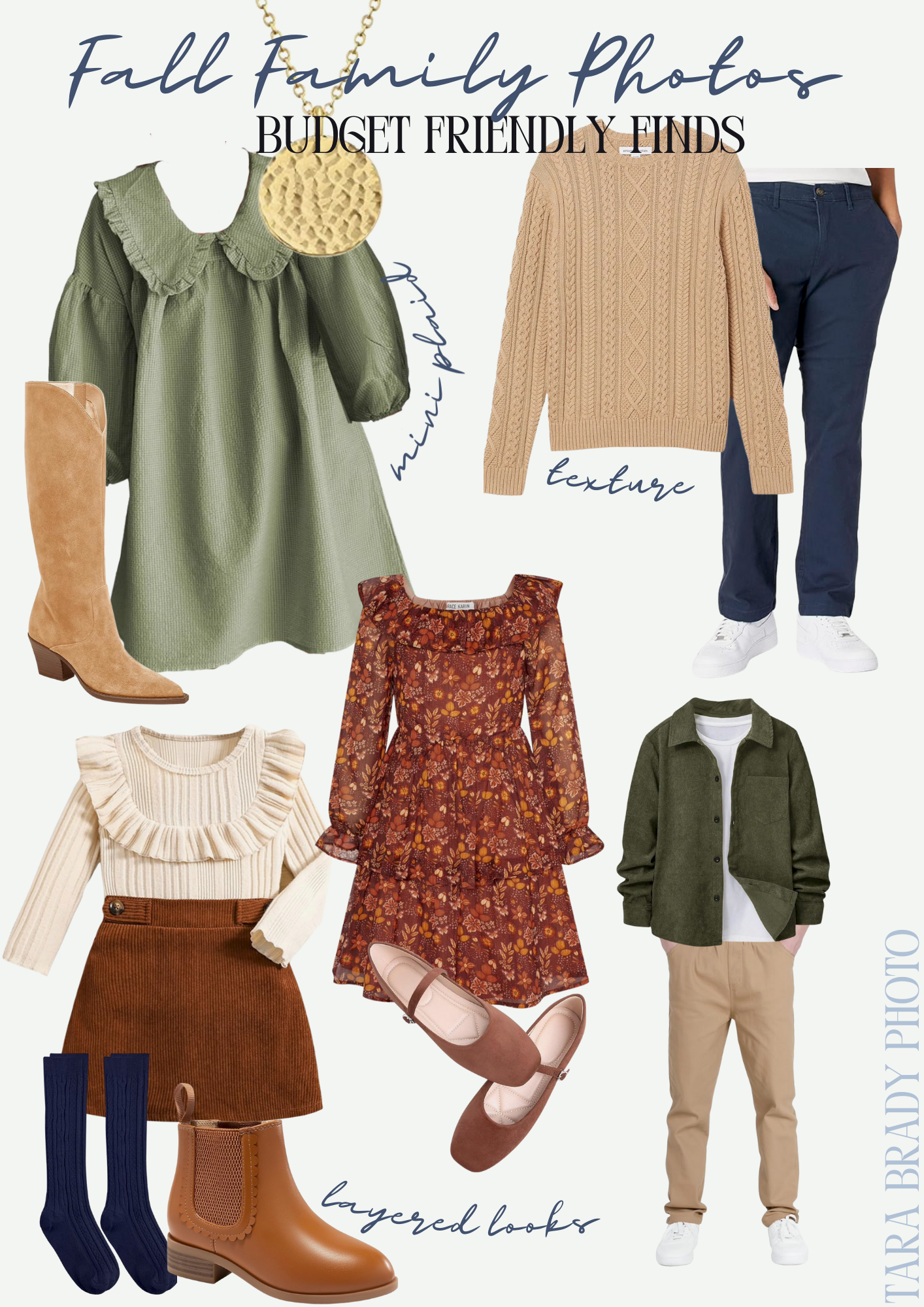 What to Wear for Fall Family Photos in Norman and OKC (Part 2): Budget-Friendly & Convenient Finds
