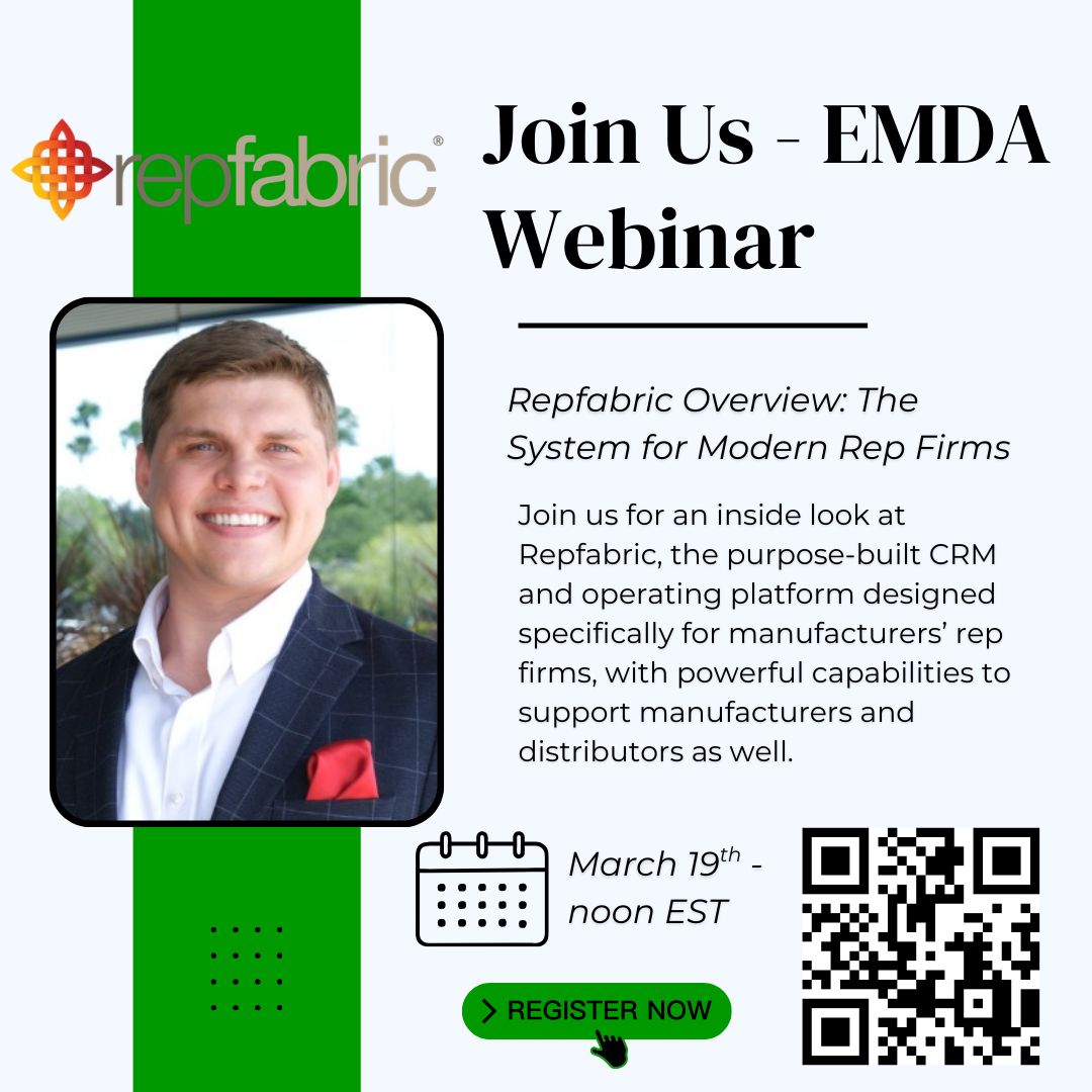 Join EMDA for a Special Webinar with Repfabric