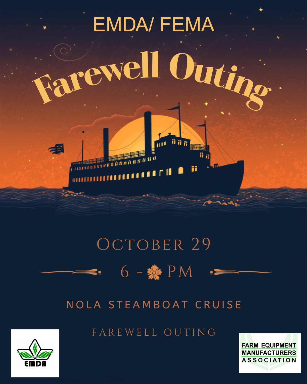 Fall Convention- Set Sail for an Unforgettable Evening on the Mississippi!
