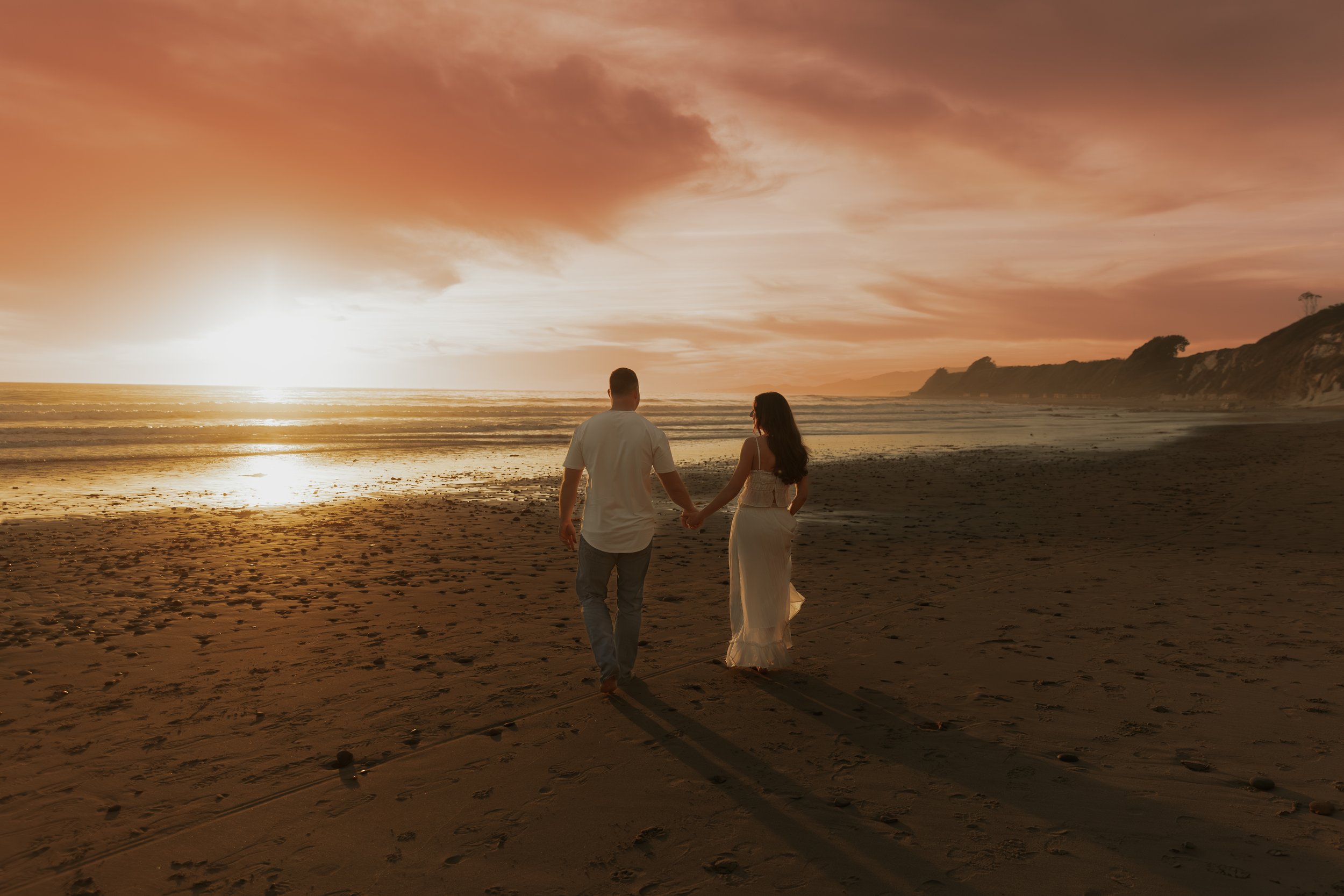 Ellwood Bluffs Engagement Photoshoot: Part Two of A + C's SoCal Engagement Photography Session