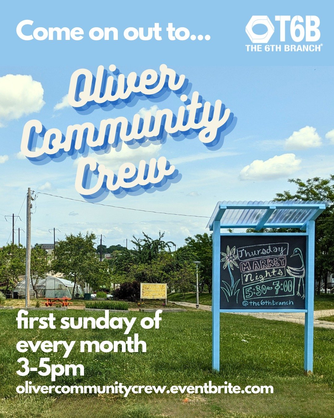 Volunteers!! As of this Sunday, May 4th, we have regular hours. 🎊
Come one, come all to Oliver Community Crew, open volunteer hours on the first Sunday of every month from 3-5pm, May - October.
RSVP on the eventbrite in our bio! We look forward t