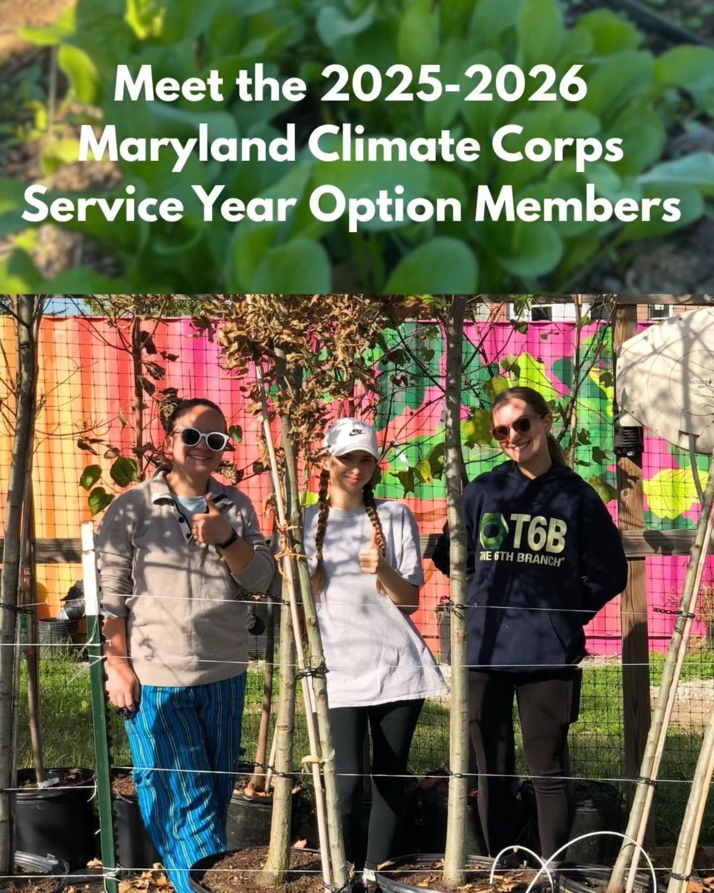 Welcome Mia, Nora, and Lannon to the team!

Three CC-SYO members will be joining us for the next 9.5 months to assist in our daily operations and bring new ideas and projects to the table.

Thanks to the Chesapeake Bay Trust @chesapeakebaytrust and t