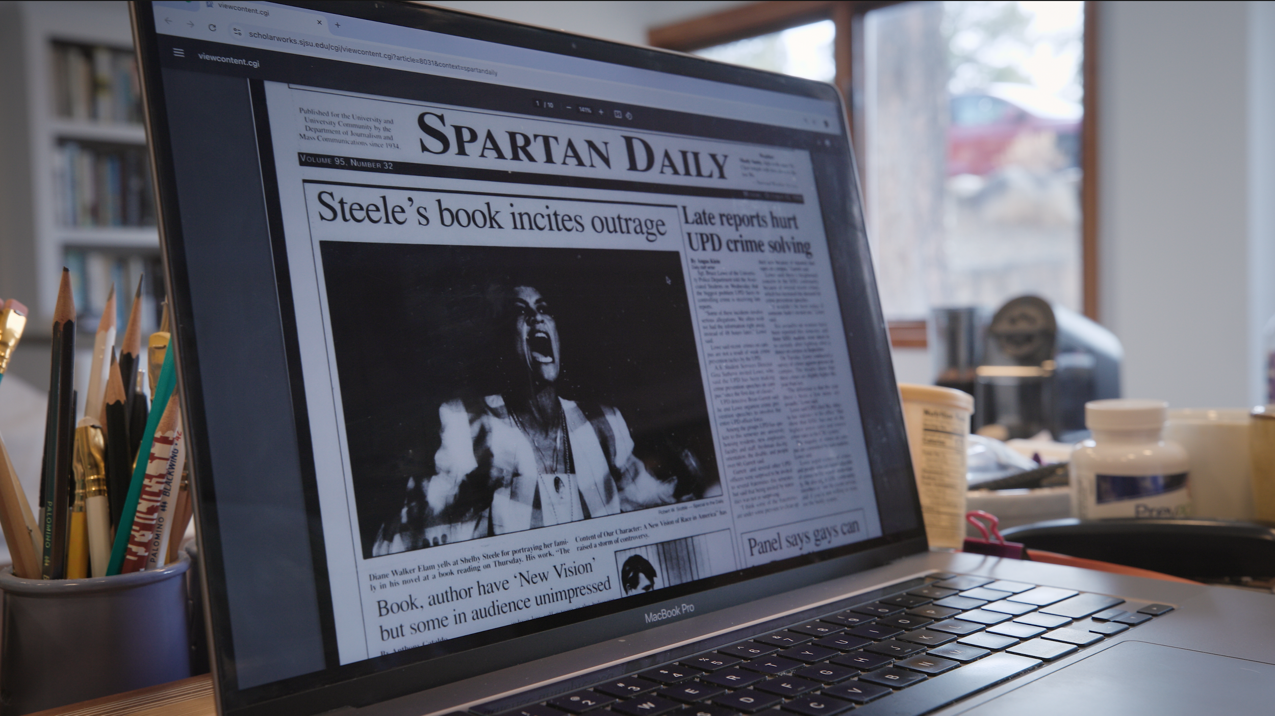 San Jose State Spartan Daily Shelby Steele