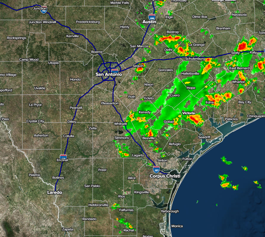 The rain hasn’t gotten the memo to go away!