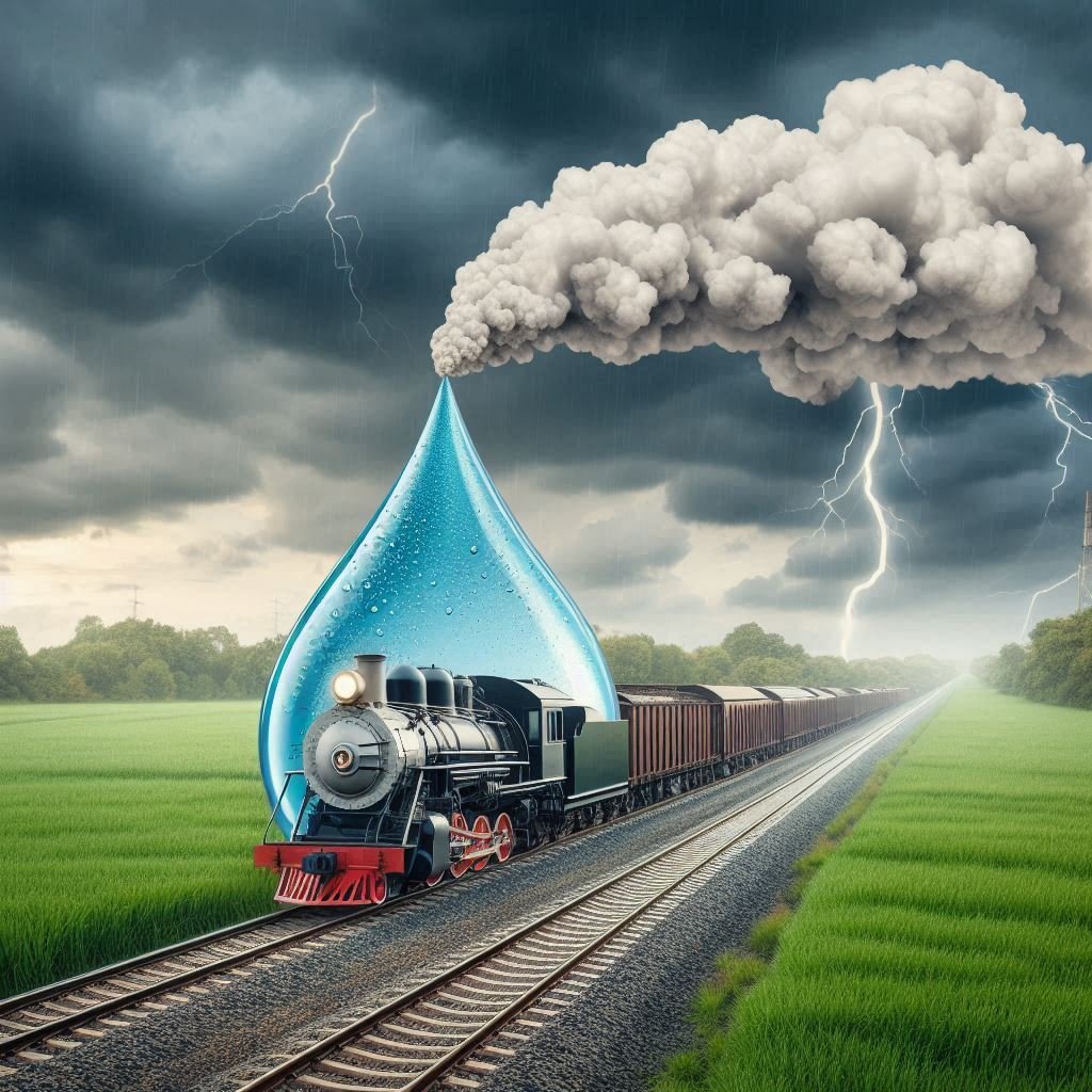 Where will the “rain train” setup today?