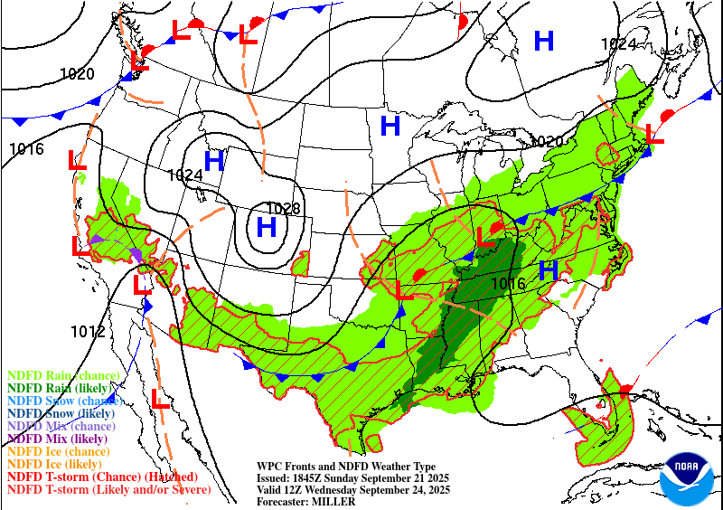 Less hot front to arrive on Wednesday!