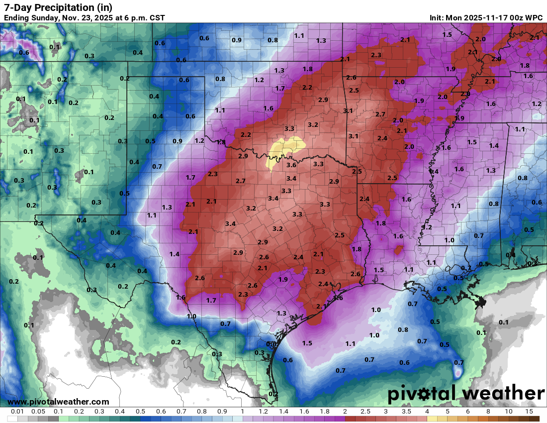 Rain odds are still looking good, but first the heat!