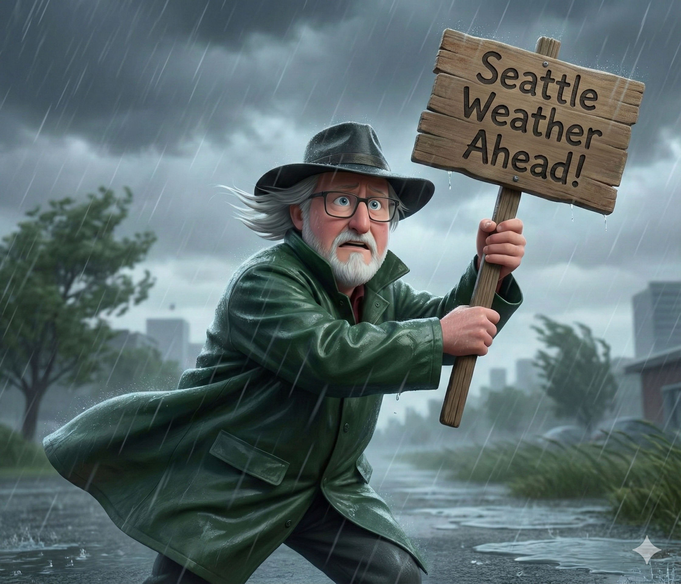 A taste of Seattle, then turning milder…