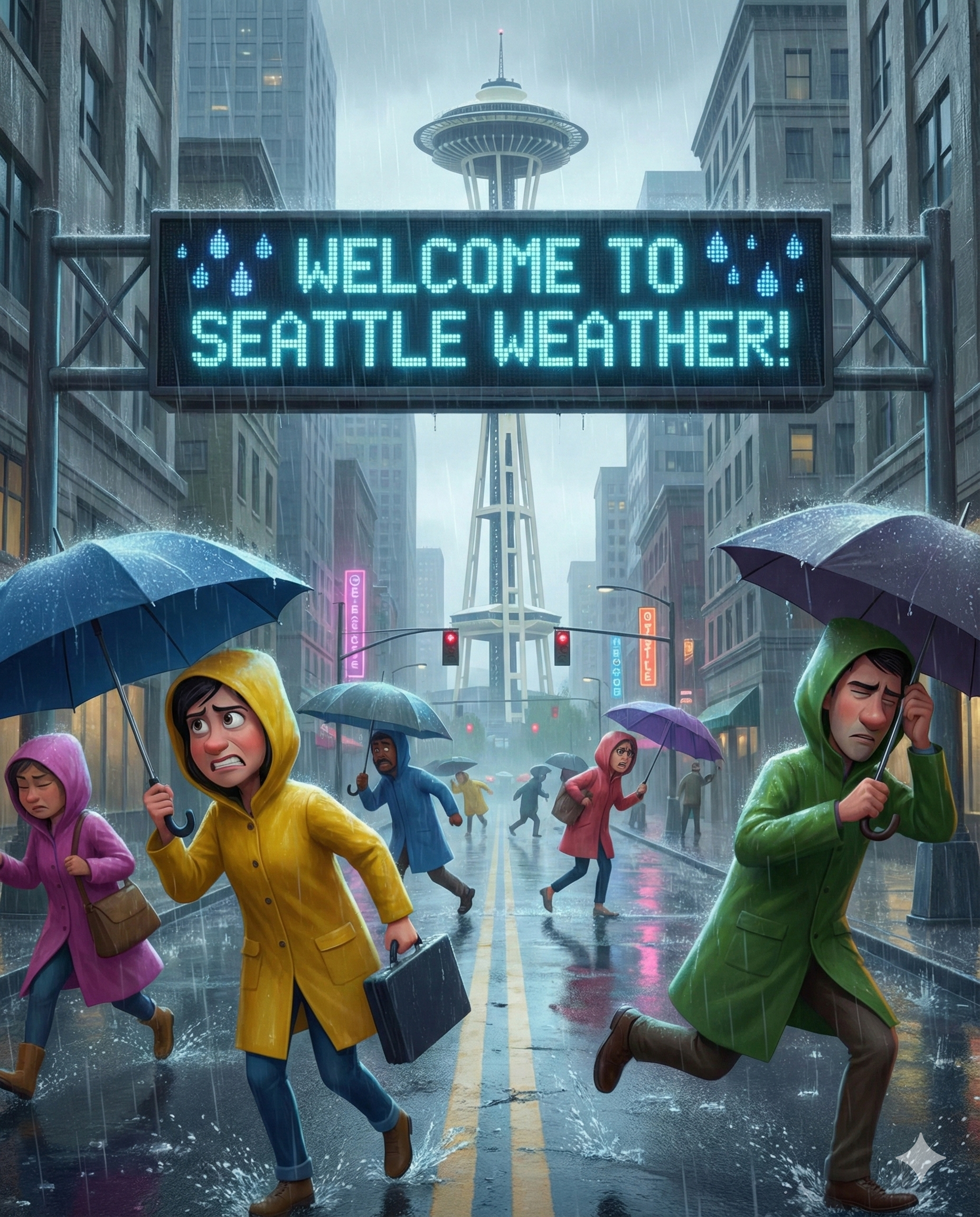 Seattle weather continues…