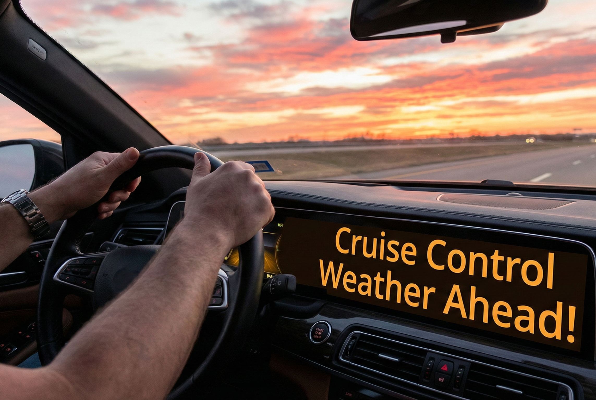 More cruise control weather ahead.