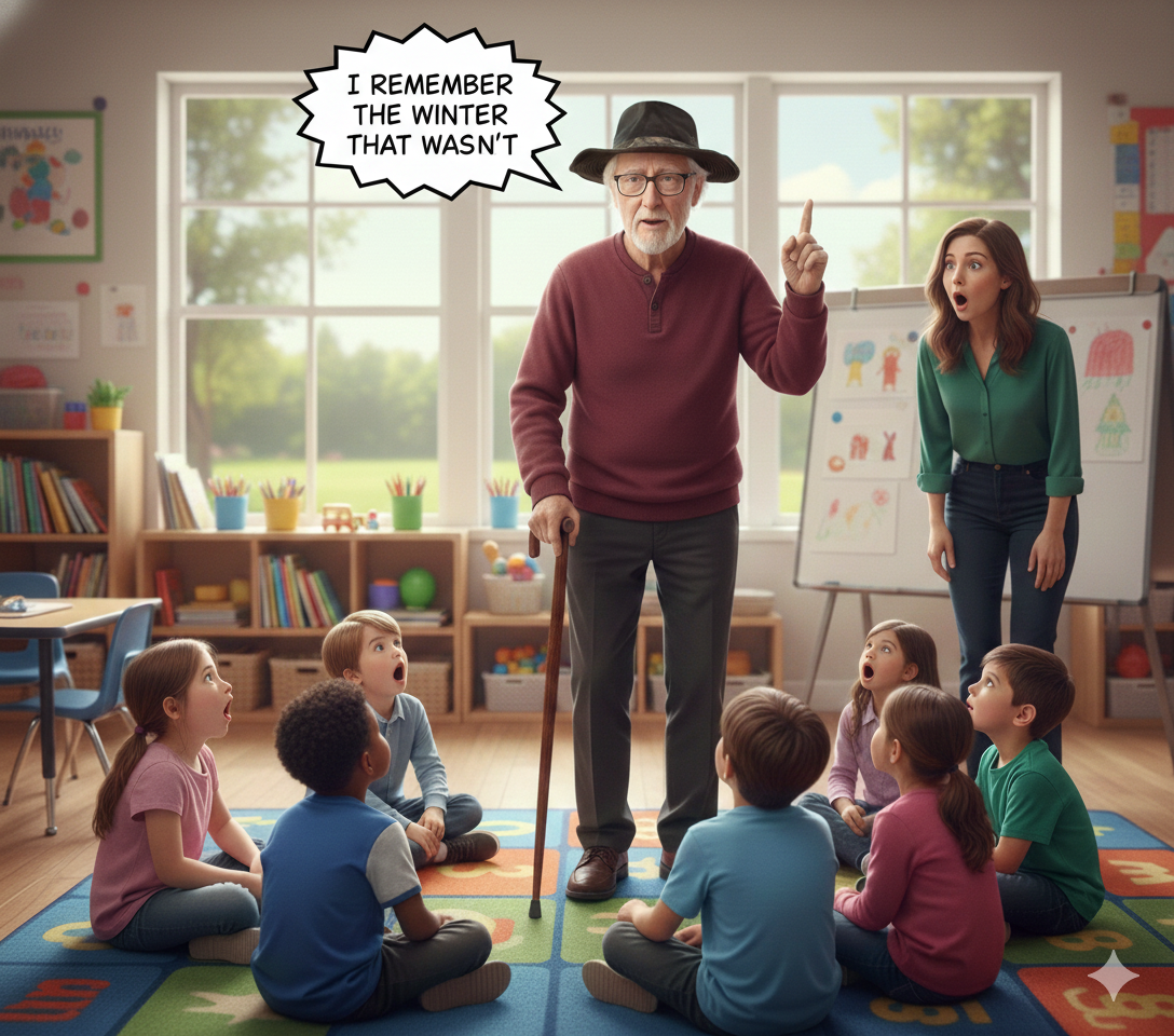 The winter that wasn’t.