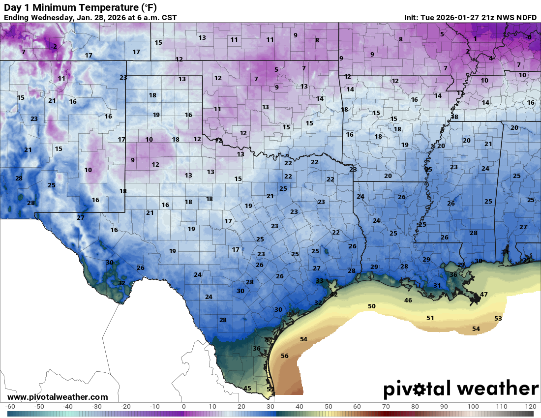 Warming a bit, then cooling down again this weekend.