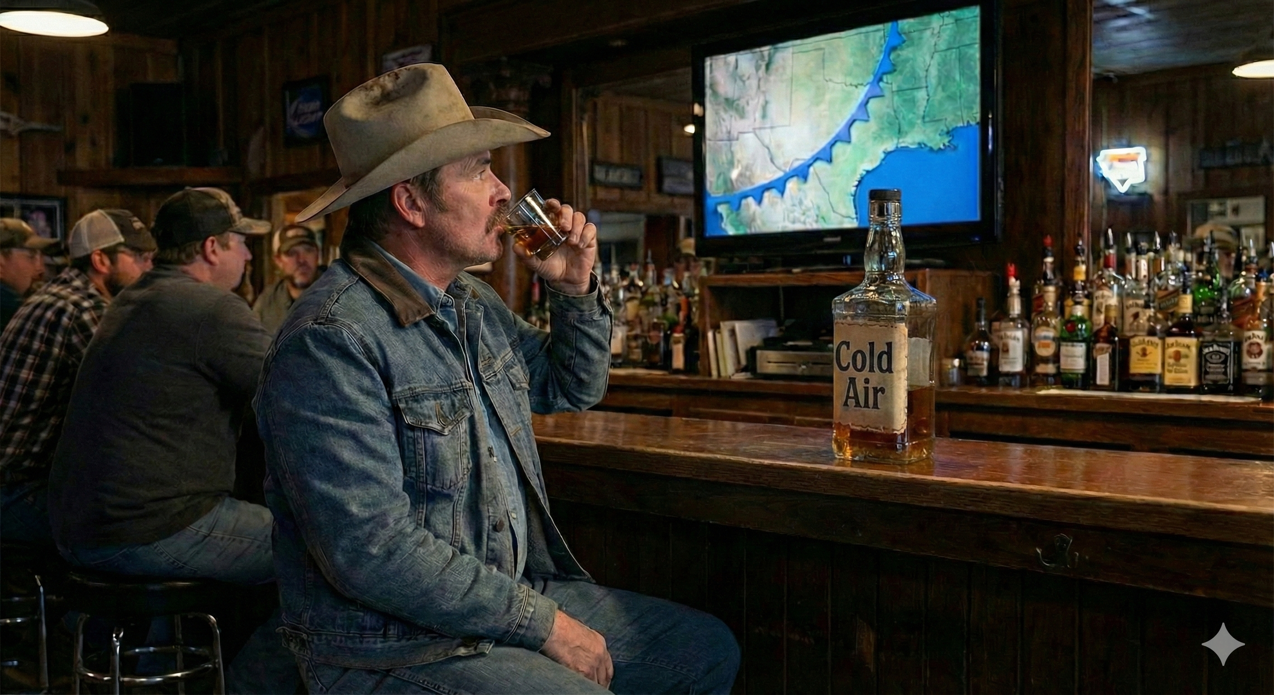 A shot of cold air this weekend.