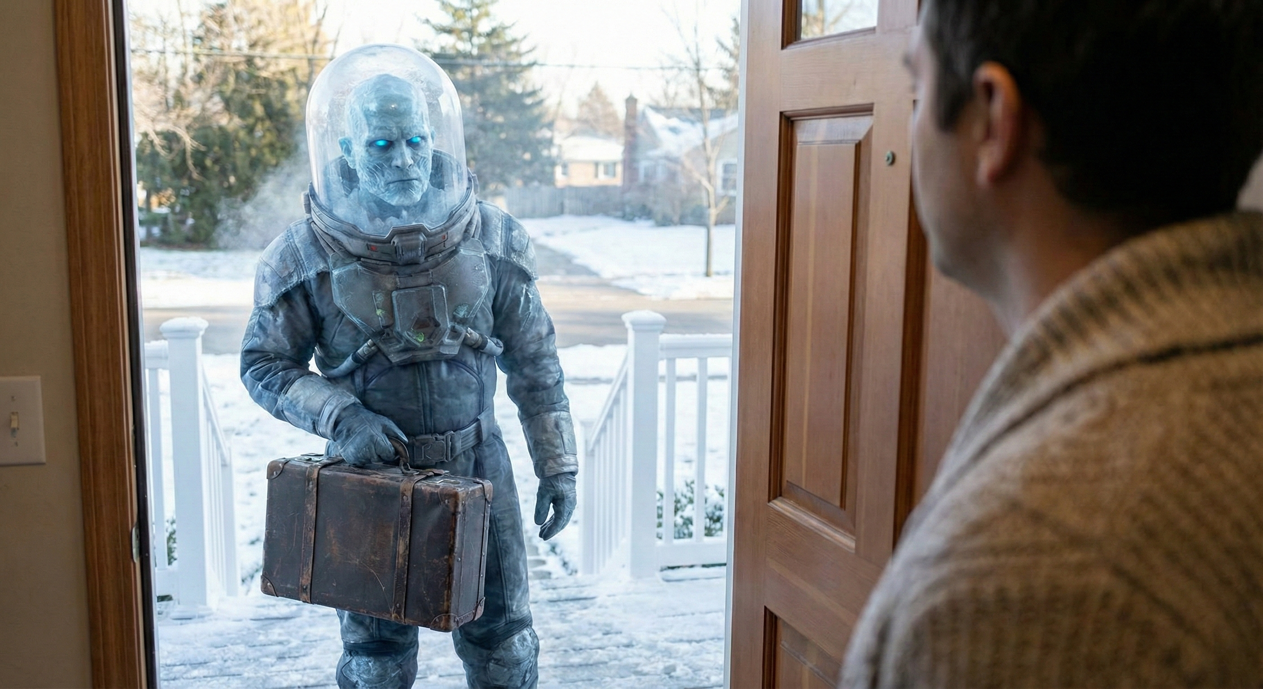 A weekend visit from an arctic front…