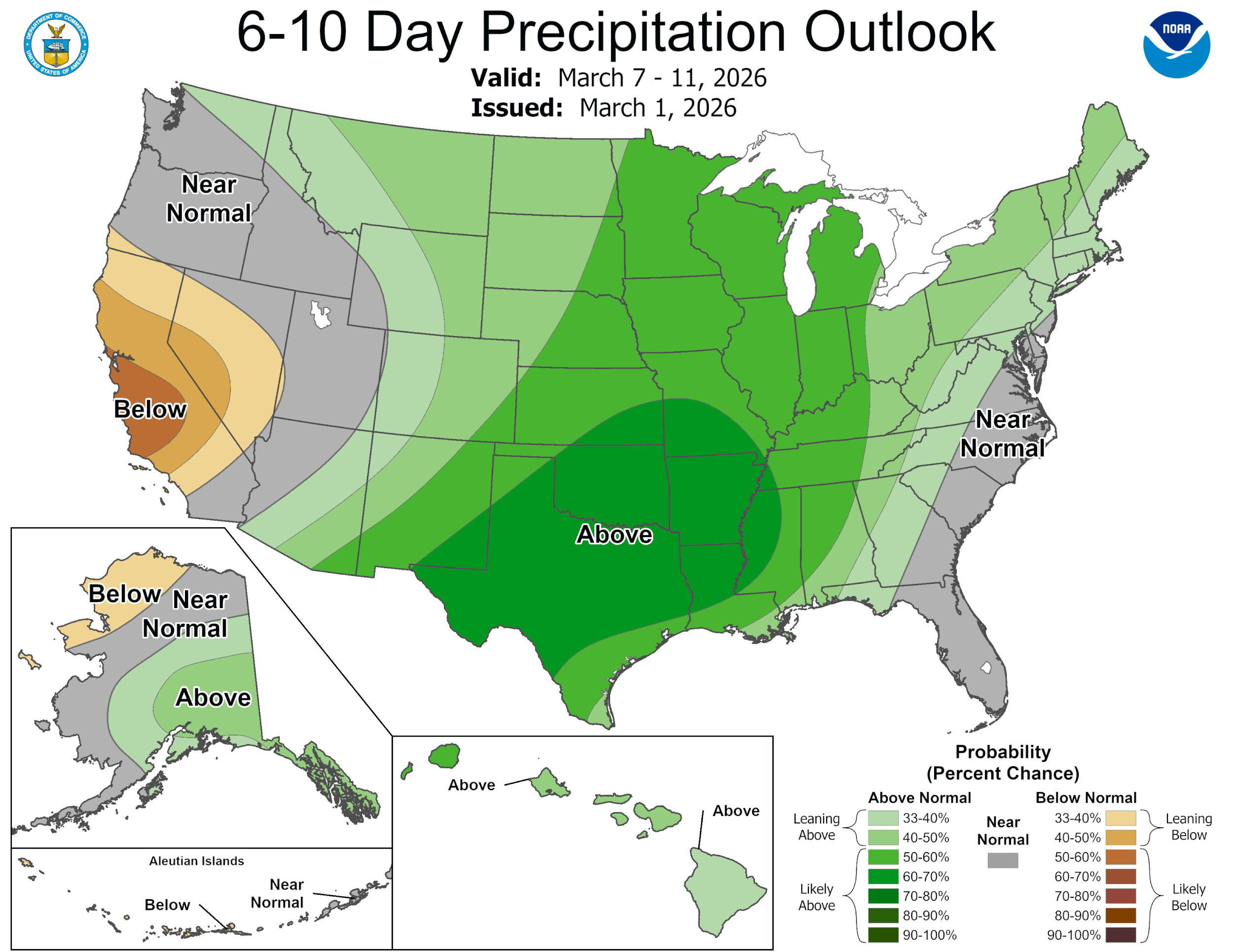 Rain chances are going up…