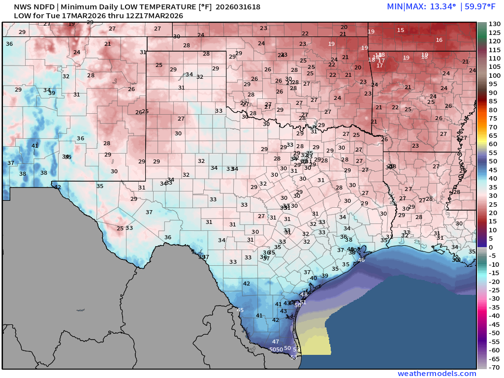 Possible freeze tonight, then much warmer later this week!