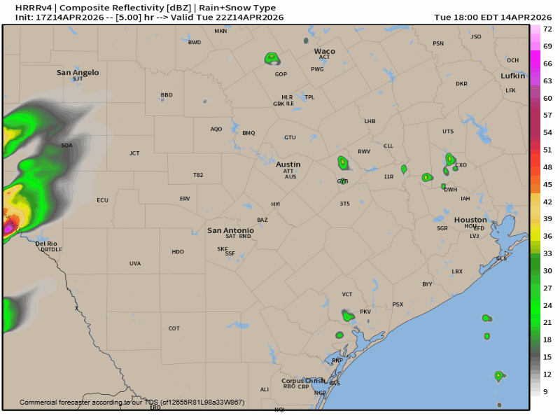A stormy afternoon and evening for our western counties…