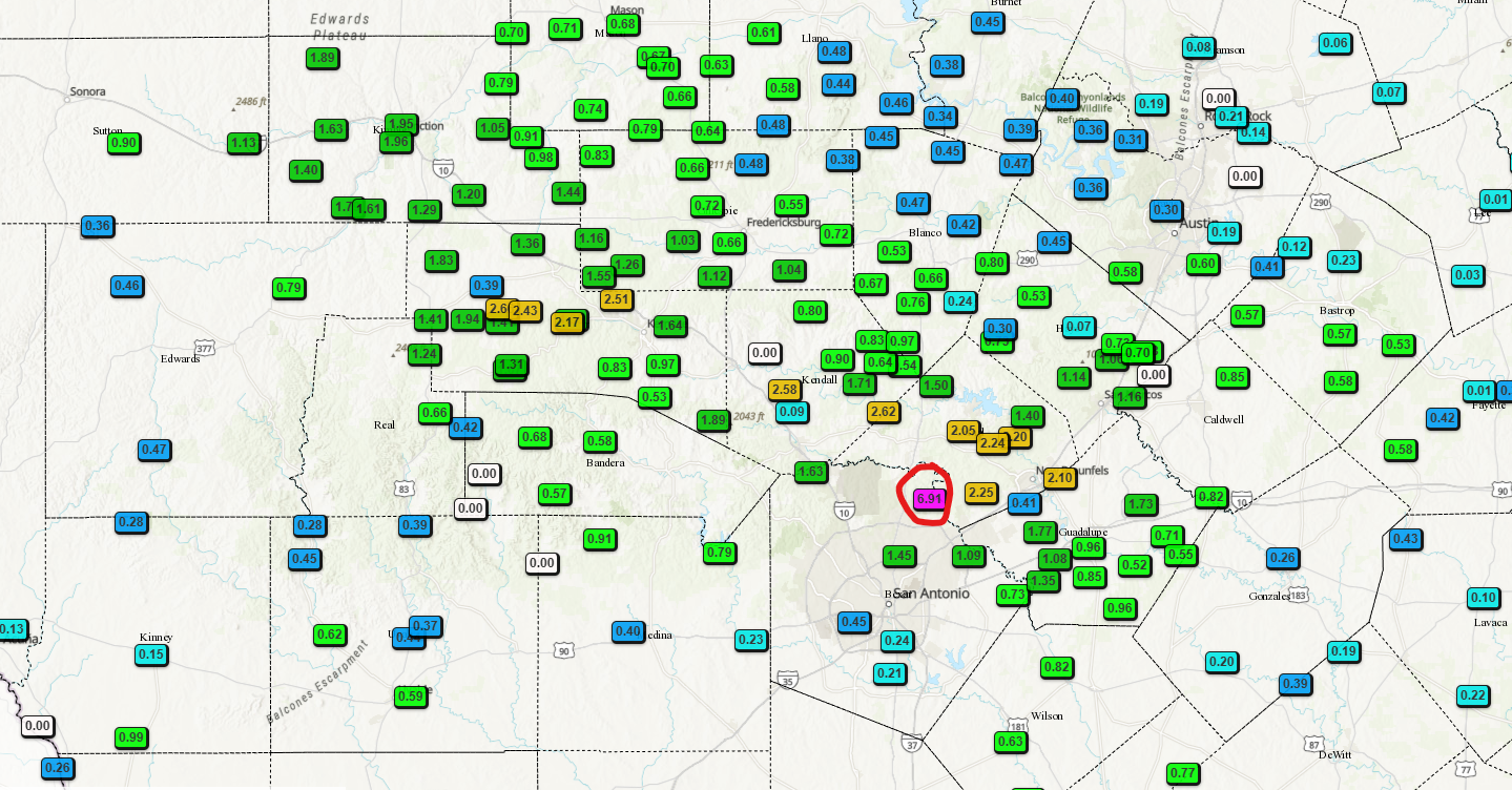And the rain chances continue!